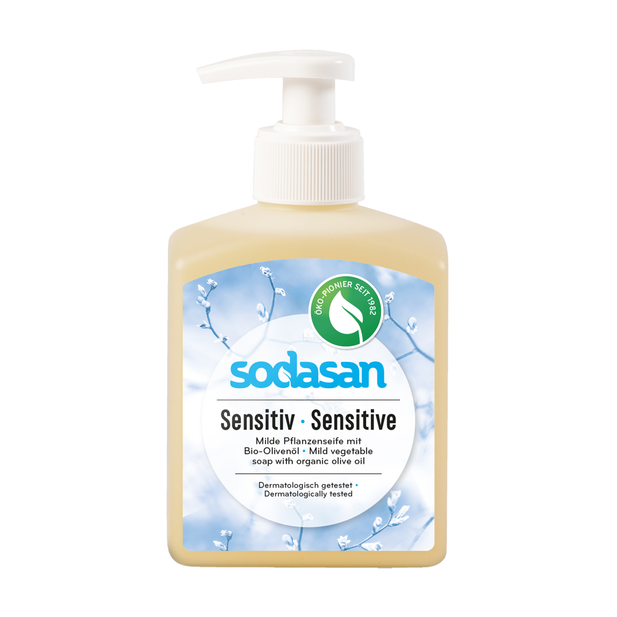 Органічне рідке мило Sodasan Sensitiv для чутливої та дитячої шкіри, 300 мл
Органічне рідке мило Sodasan Sensitiv для чутливої та дитячої шкіри, 300 мл