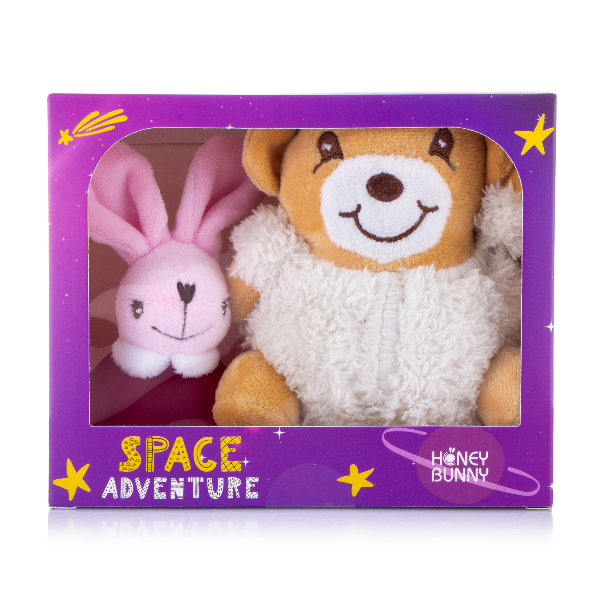 Подарунковий набір Honey Bunny Space Adventure (туалетна вода унісекс Милий Кролик-2 + м'яка іграшка)
Подарунковий набір Honey Bunny Space Adventure (туалетна вода унісекс Милий Кролик-2 + м'яка іграшка)