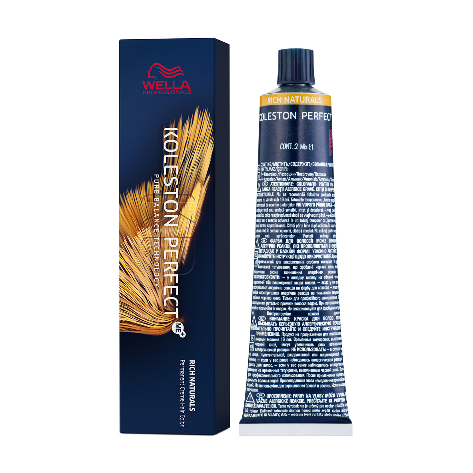 Стійка крем-фарба для волосся Wella Professionals Koleston Perfect Me+ Rich Naturals 9/17 Яскравий блондин попелясто-коричневий, 60 мл
Стійка крем-фарба для волосся Wella Professionals Koleston Perfect Me+ Rich Naturals 9/17 Яскравий блондин попелясто-коричневий, 60 мл
