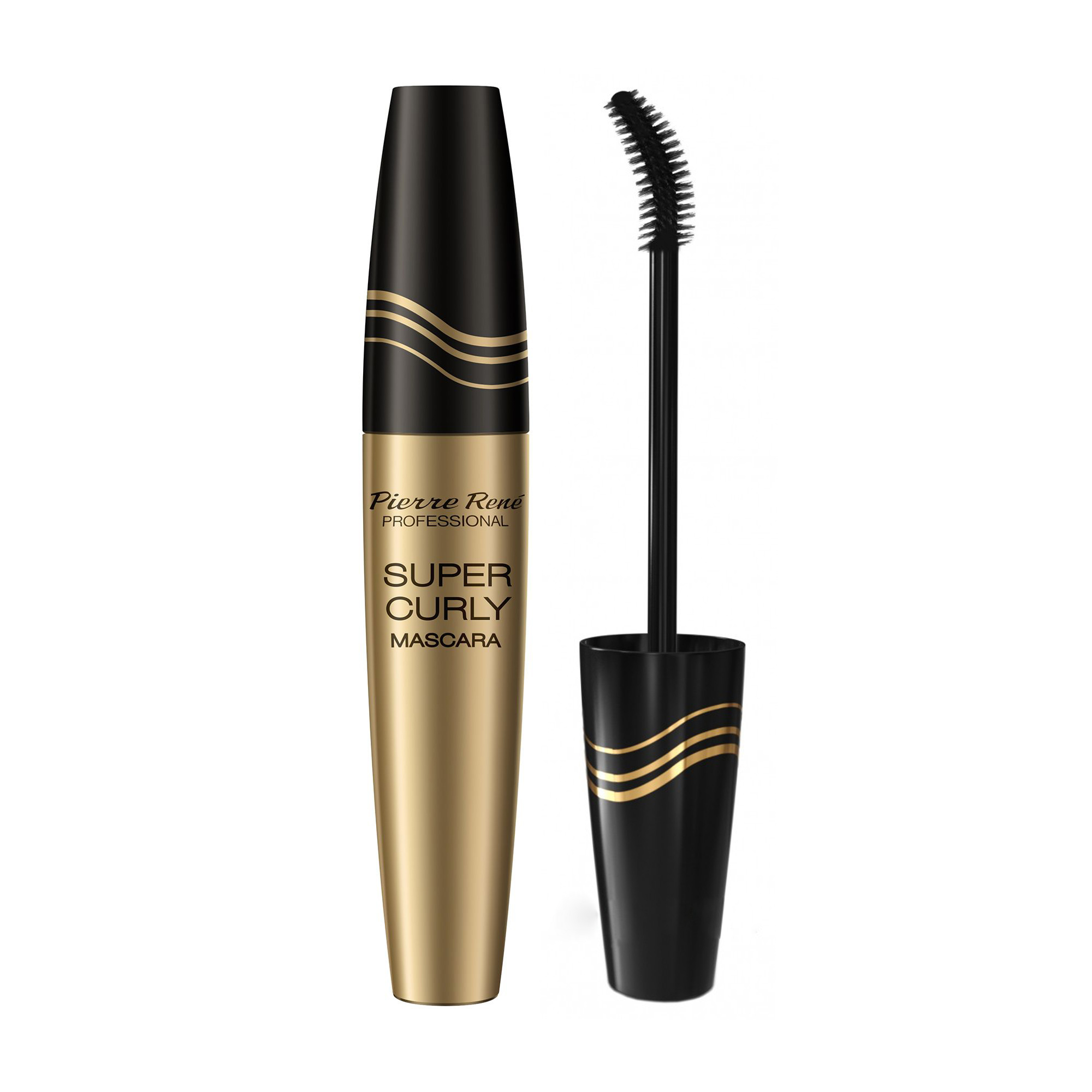 Туш для вій Pierre Rene Super Curly Mascara Black, 10 мл
Туш для вій Pierre Rene Super Curly Mascara Black, 10 мл