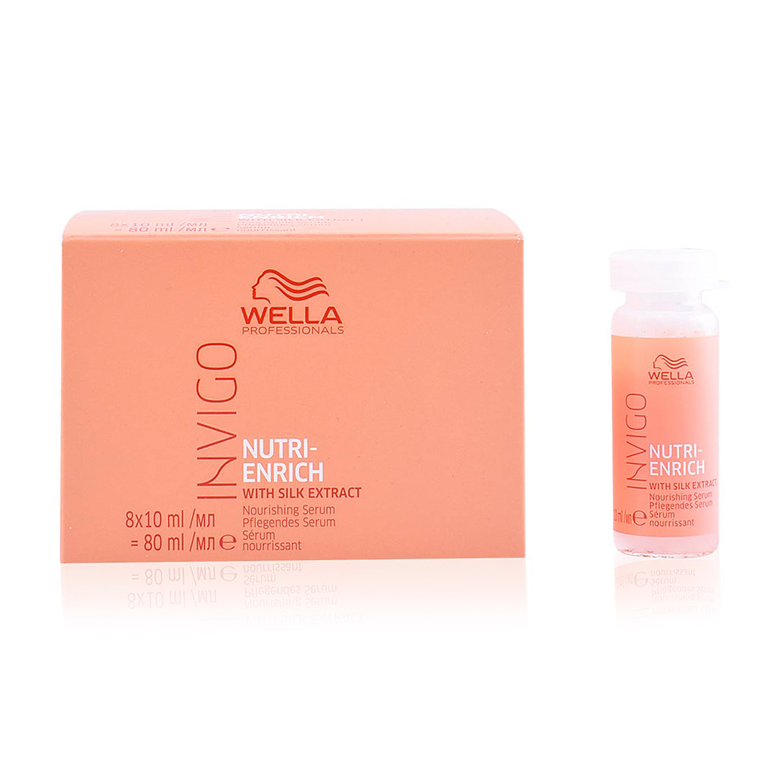 Уцінка! Живильна сироватка для волосся Wella Professionals Invigo Nutri-Enrich, 8*10 мл
Уцінка! Живильна сироватка для волосся Wella Professionals Invigo Nutri-Enrich, 8*10 мл