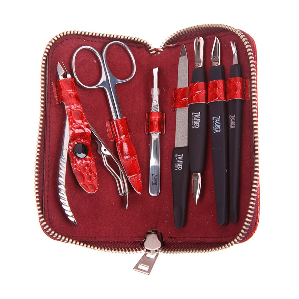 Манікюрний набір Zauber, 7 предметів, 13.5*7.5*2.5 см (MS-706)
Манікюрний набір Zauber, 7 предметів, 13.5*7.5*2.5 см (MS-706)