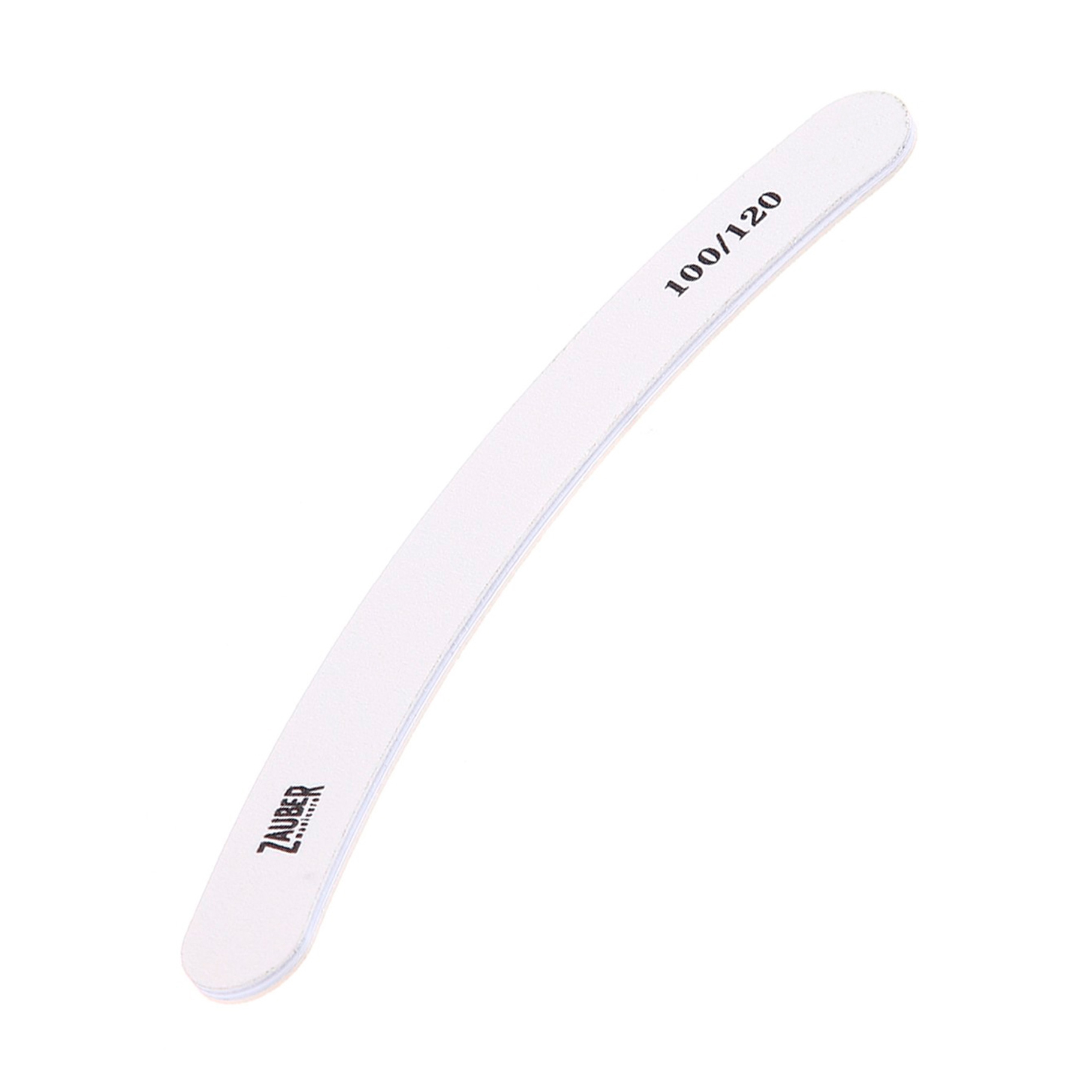 Пилка для нігтів Zauber банан, 100/120 грит 17.8*2 см (03-081C)
Пилка для нігтів Zauber банан, 100/120 грит 17.8*2 см (03-081C)