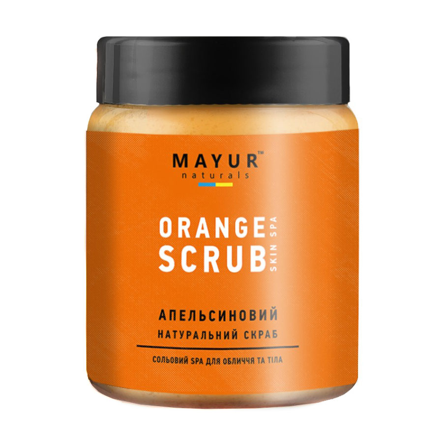 Уцінка! Натуральний сольовий скраб для обличчя та тіла Mayur Апельсин, 250 г
Уцінка! Натуральний сольовий скраб для обличчя та тіла Mayur Апельсин, 250 г