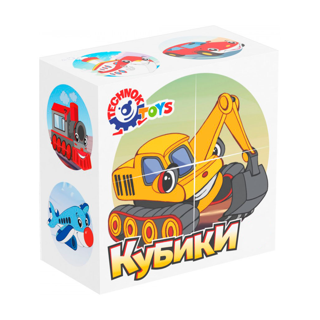 Кубики TechnoK У світі техніки, 4 елемента, від 3 років (1769)
Кубики TechnoK У світі техніки, 4 елемента, від 3 років (1769)