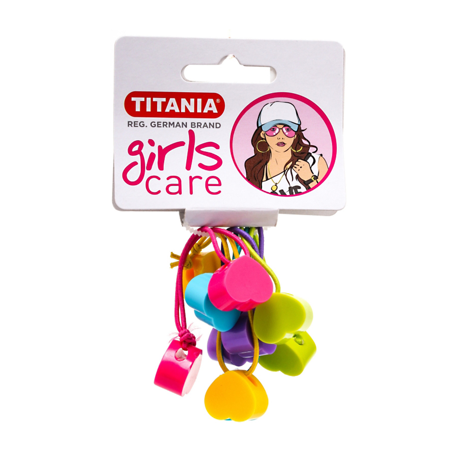 Набір резинок для волосся Titania Heart 5 шт (7983 GIRL)
Набір резинок для волосся Titania Heart 5 шт (7983 GIRL)