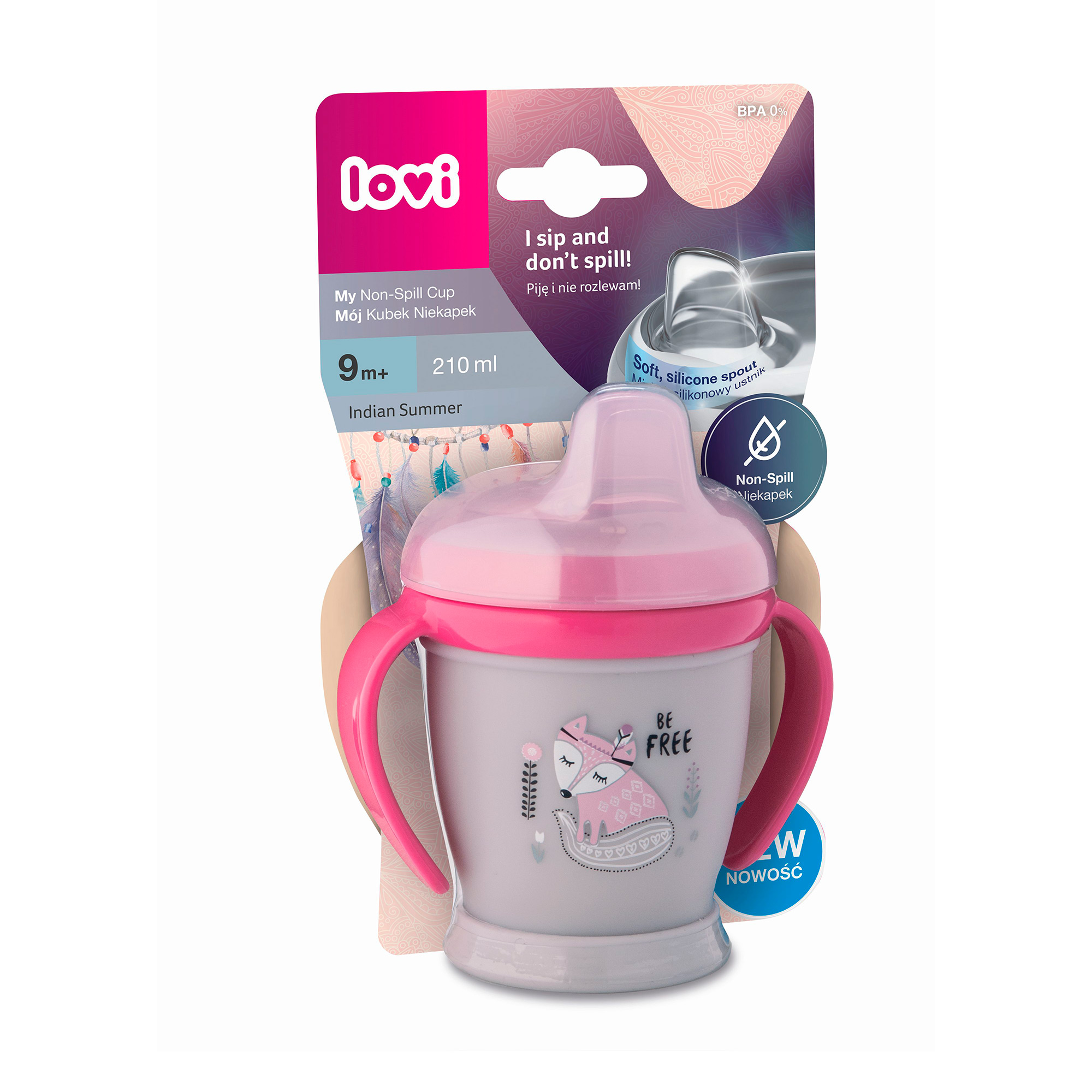 Кружка LOVI непроливайка MINI Indian Summer Girl 210 мл 35-345girl
Кружка LOVI непроливайка MINI Indian Summer Girl 210 мл 35-345girl