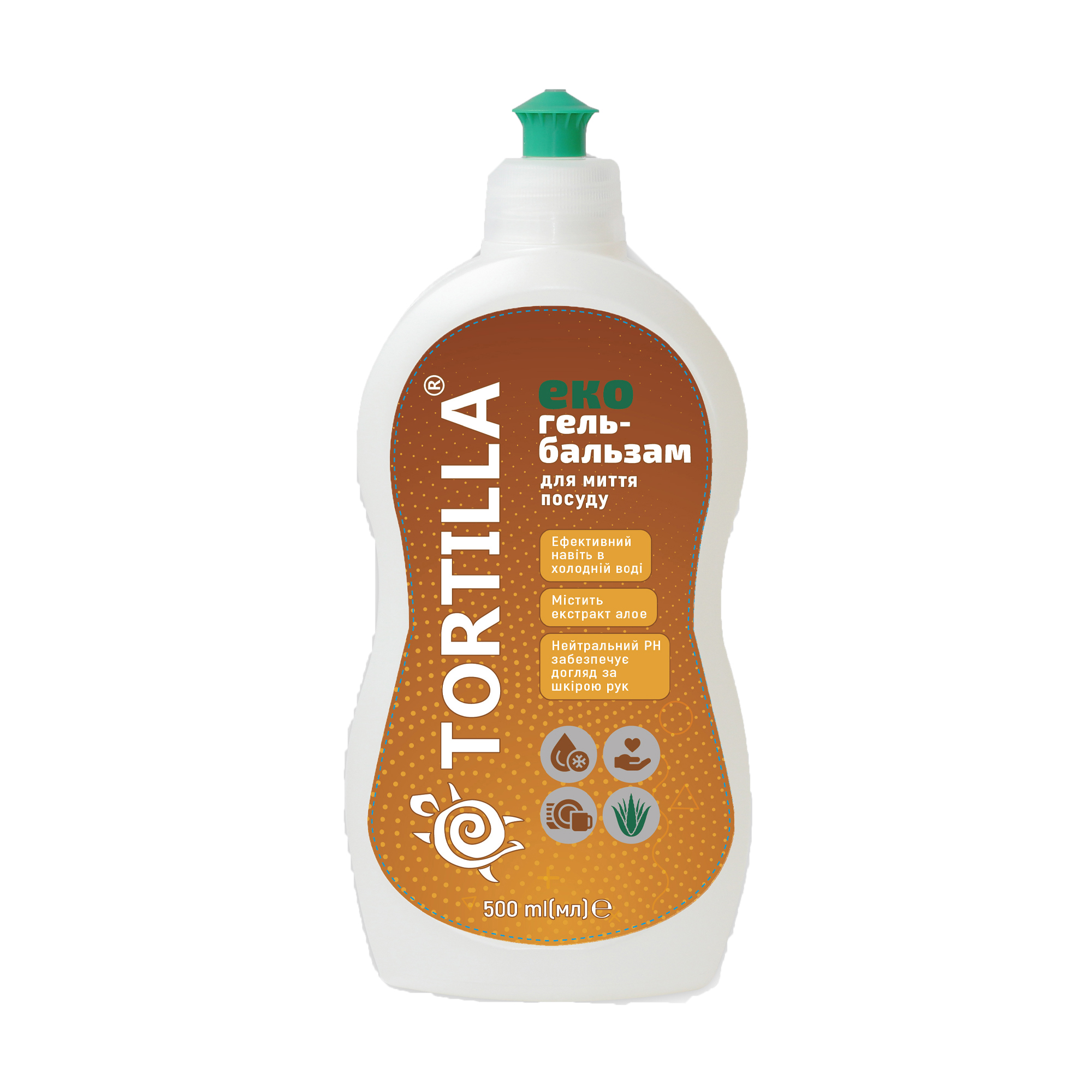 Екогель-бальзам для миття посуду Tortilla, 500 мл
Екогель-бальзам для миття посуду Tortilla, 500 мл