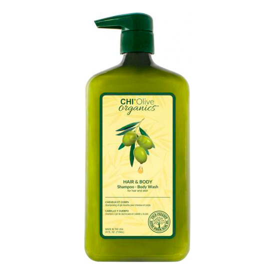 Шампунь для волосся і тіла Chi Olive Organics Hair And Body Shampoo Body Wash з екстрактом оливи, 710 мл
Шампунь для волосся і тіла Chi Olive Organics Hair And Body Shampoo Body Wash з екстрактом оливи, 710 мл