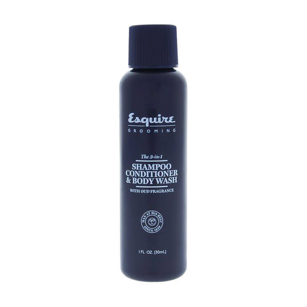 Чоловічий шампунь-гель 3 в 1 Chi Esquire Grooming The 3-in-1 Shampoo Conditioner & Body Wash, 30 мл
Чоловічий шампунь-гель 3 в 1 Chi Esquire Grooming The 3-in-1 Shampoo Conditioner & Body Wash, 30 мл
