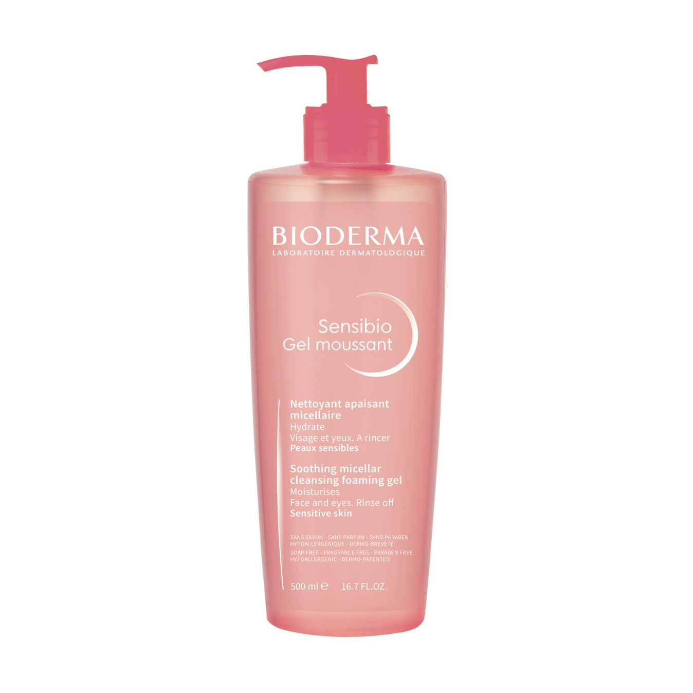 Зволожувальний міцелярний гель для обличчя та очей Bioderma Sensibio Soothing Micellar Cleansing Foaming Gel, 500 мл
Зволожувальний міцелярний гель для обличчя та очей Bioderma Sensibio Soothing Micellar Cleansing Foaming Gel, 500 мл