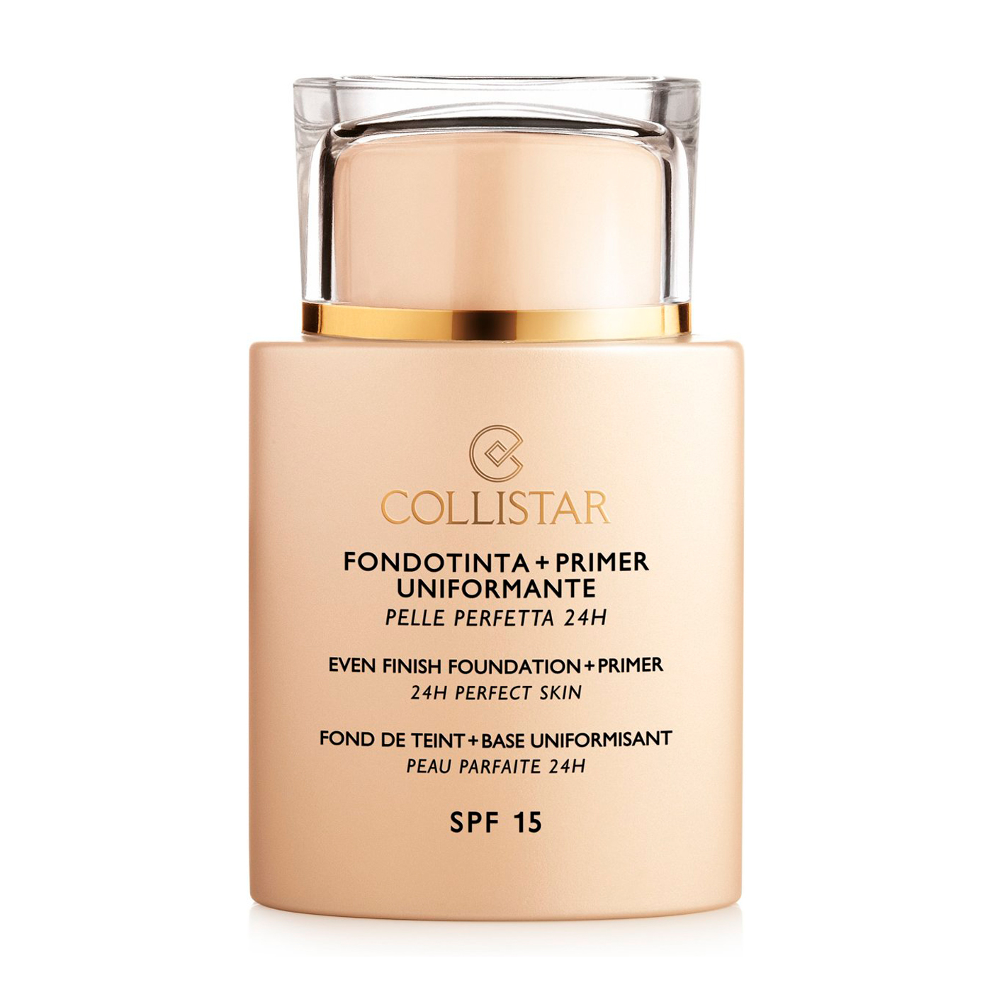 Тональна основа для обличчя Collistar Even Finish Foundation + Primer 24H, SPF 15, 02 Cameo, 35 мл
Тональна основа для обличчя Collistar Even Finish Foundation + Primer 24H, SPF 15, 02 Cameo, 35 мл