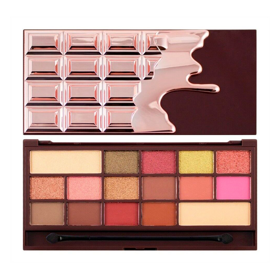 Палітра тіней для повік Makeup Revolution London I Heart Chocolate Rose Gold Palette 22 г
Палітра тіней для повік Makeup Revolution London I Heart Chocolate Rose Gold Palette 22 г