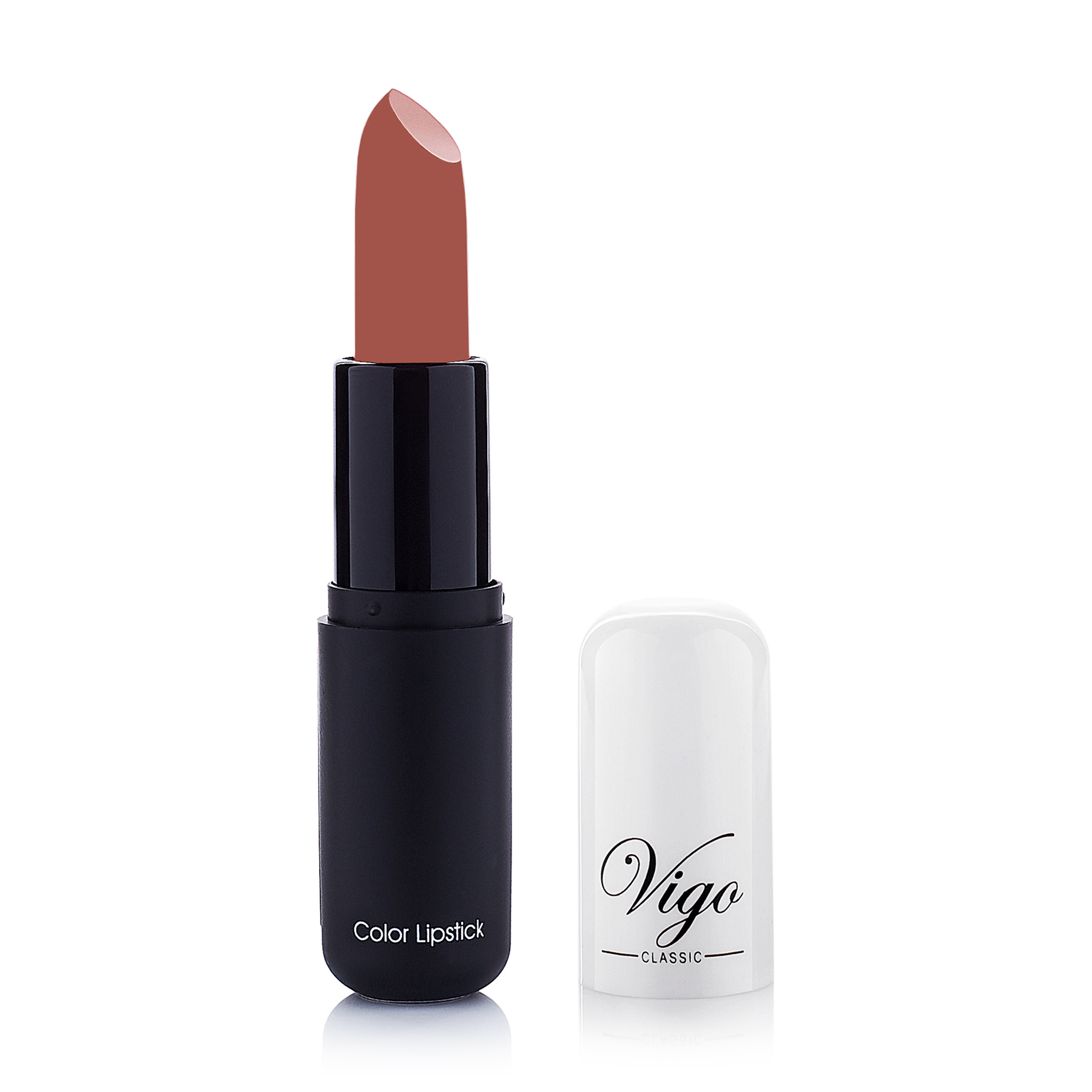 Губна помада Vigo Classic Color Lipstick 010 Puppet Color, 4 г
Губна помада Vigo Classic Color Lipstick 010 Puppet Color, 4 г