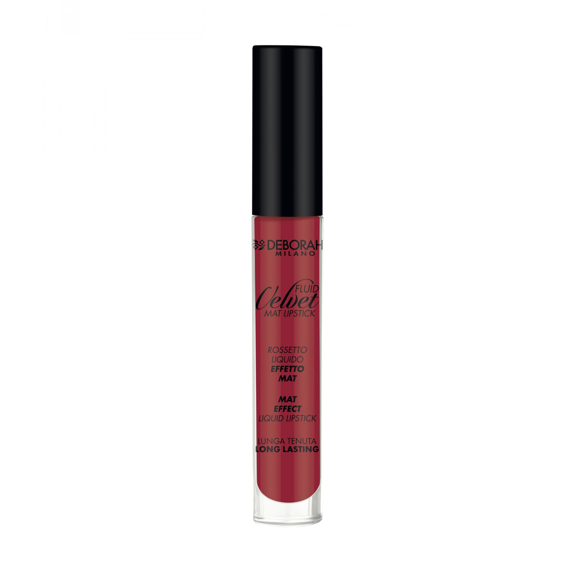 Рідка матова помада для губ Deborah Fluid Velvet Mat Lipstick, 06 Iconic Red, 8 мл
Рідка матова помада для губ Deborah Fluid Velvet Mat Lipstick, 06 Iconic Red, 8 мл