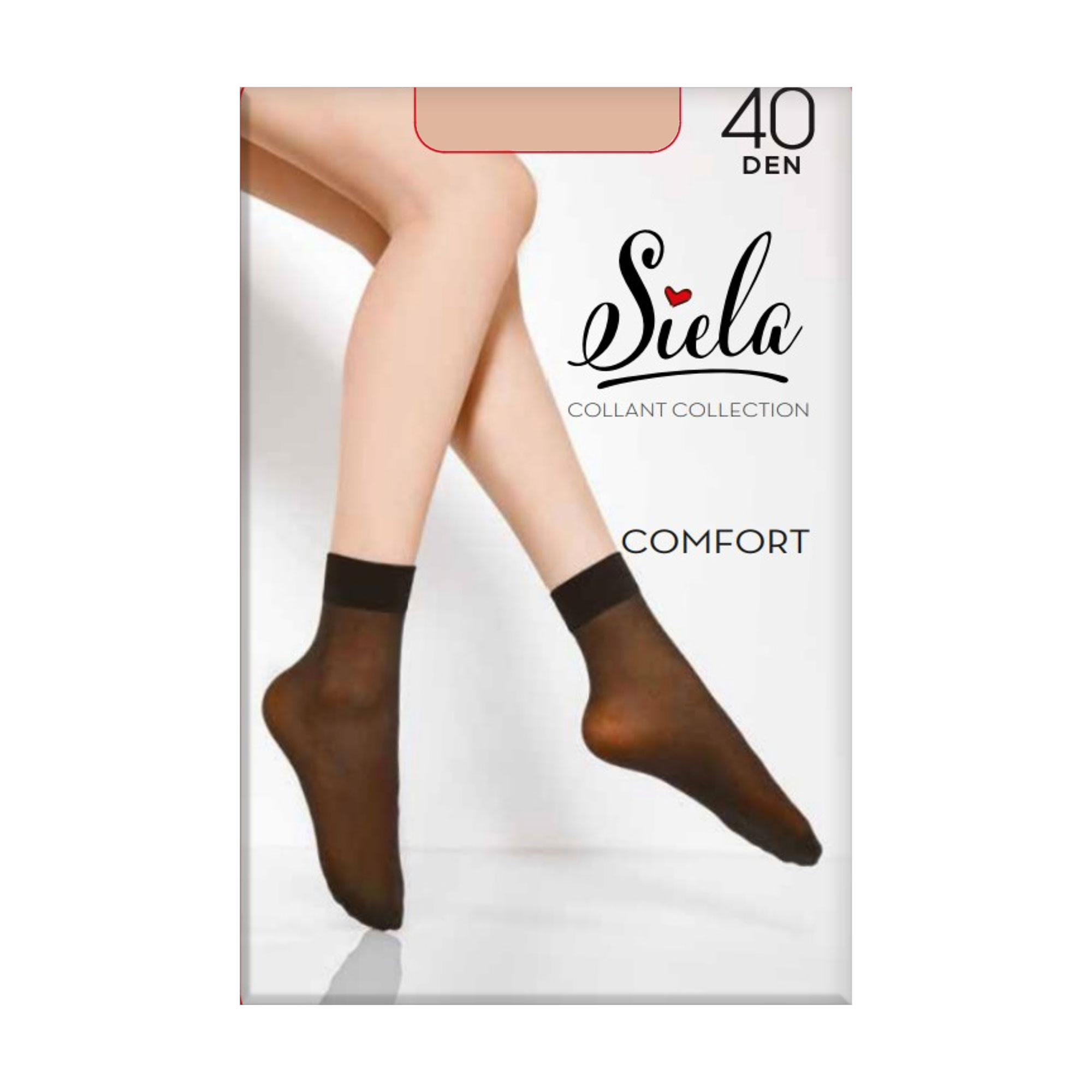 Шкарпетки жіночі Siela Comfort 40 DEN, Daino, безрозмірні, 2 пари
Шкарпетки жіночі Siela Comfort 40 DEN, Daino, безрозмірні, 2 пари