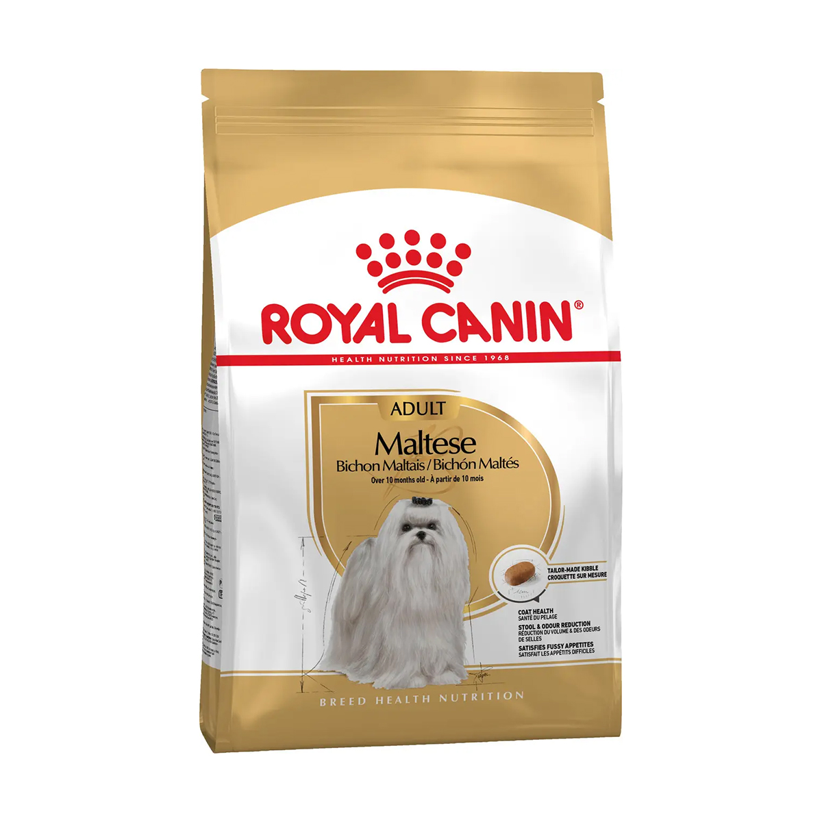 Сухий корм для дорослих собак породи мальтійська болонка Royal Canin Maltese Adult, 500 г (3995005)
Сухий корм для дорослих собак породи мальтійська болонка Royal Canin Maltese Adult, 500 г (3995005)