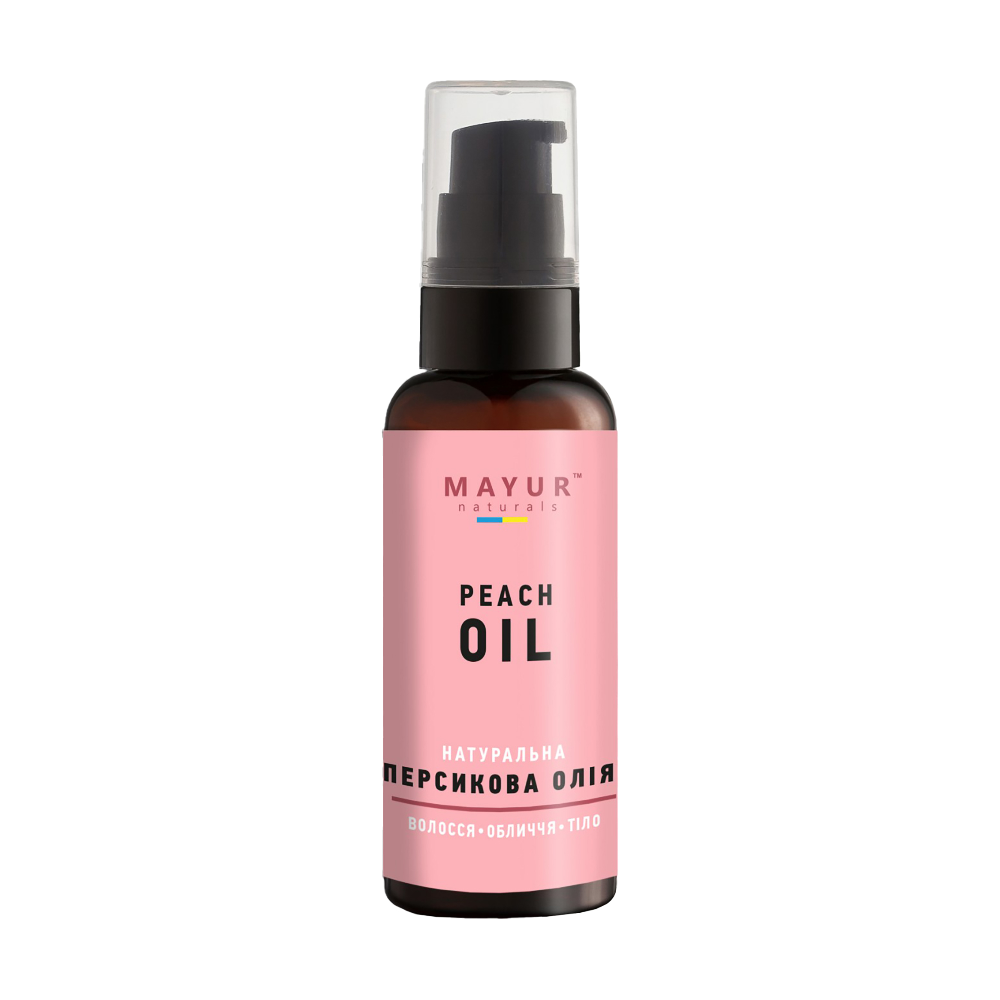 Натуральна олія для обличчя, тіла та волосся Mayur Персикова, 50 мл
Натуральна олія для обличчя, тіла та волосся Mayur Персикова, 50 мл