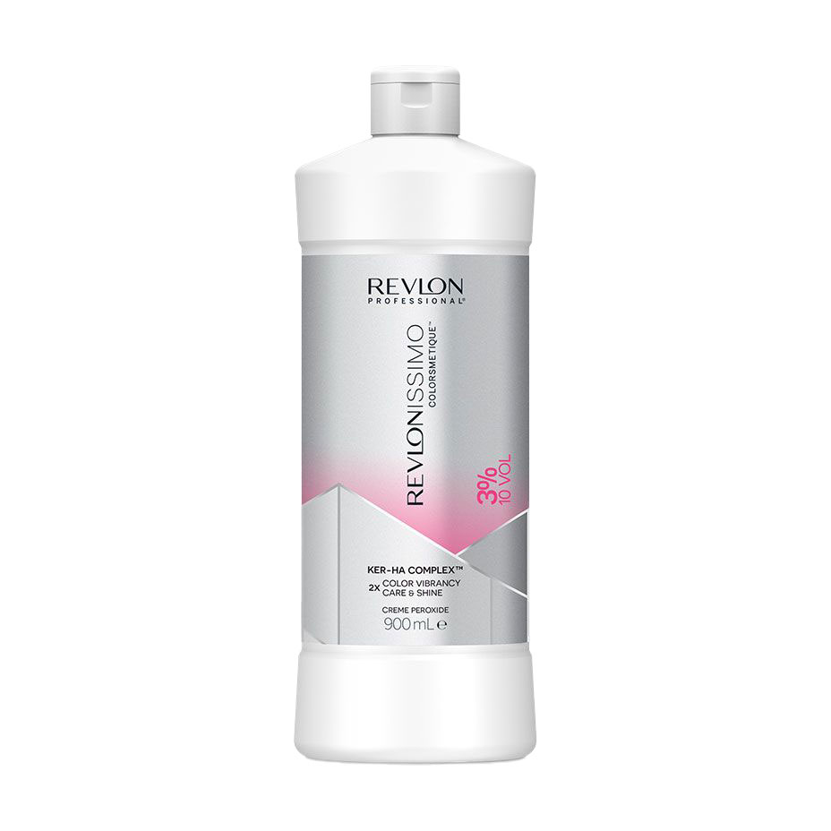 Кремоподібний окислювач для фарбування волосся Revlon Professional Revlonissimo Colorsmetique Ker-Ha Complex Creme Peroxide 3% (10 Vol), 900 мл
Кремоподібний окислювач для фарбування волосся Revlon Professional Revlonissimo Colorsmetique Ker-Ha Complex Creme Peroxide 3% (10 Vol), 900 мл