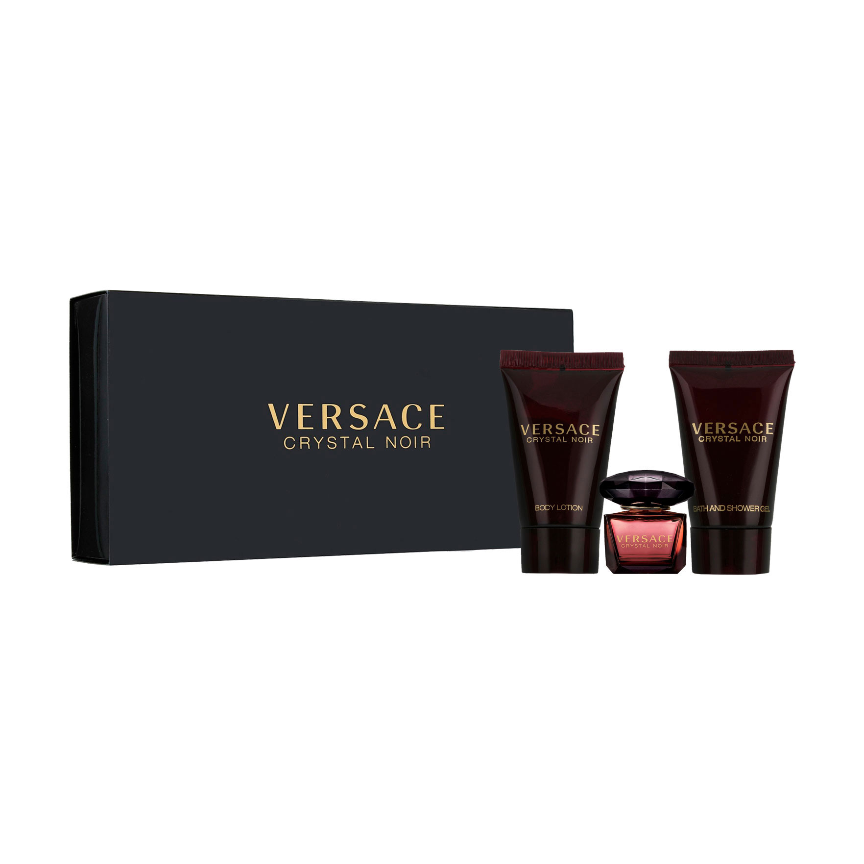 Парфумований набір жіночий Versace Crystal Noir (туалетна вода, 5 мл + гель для душу, 25 мл + лосьйон для тіла, 25 мл)
Парфумований набір жіночий Versace Crystal Noir (туалетна вода, 5 мл + гель для душу, 25 мл + лосьйон для тіла, 25 мл)