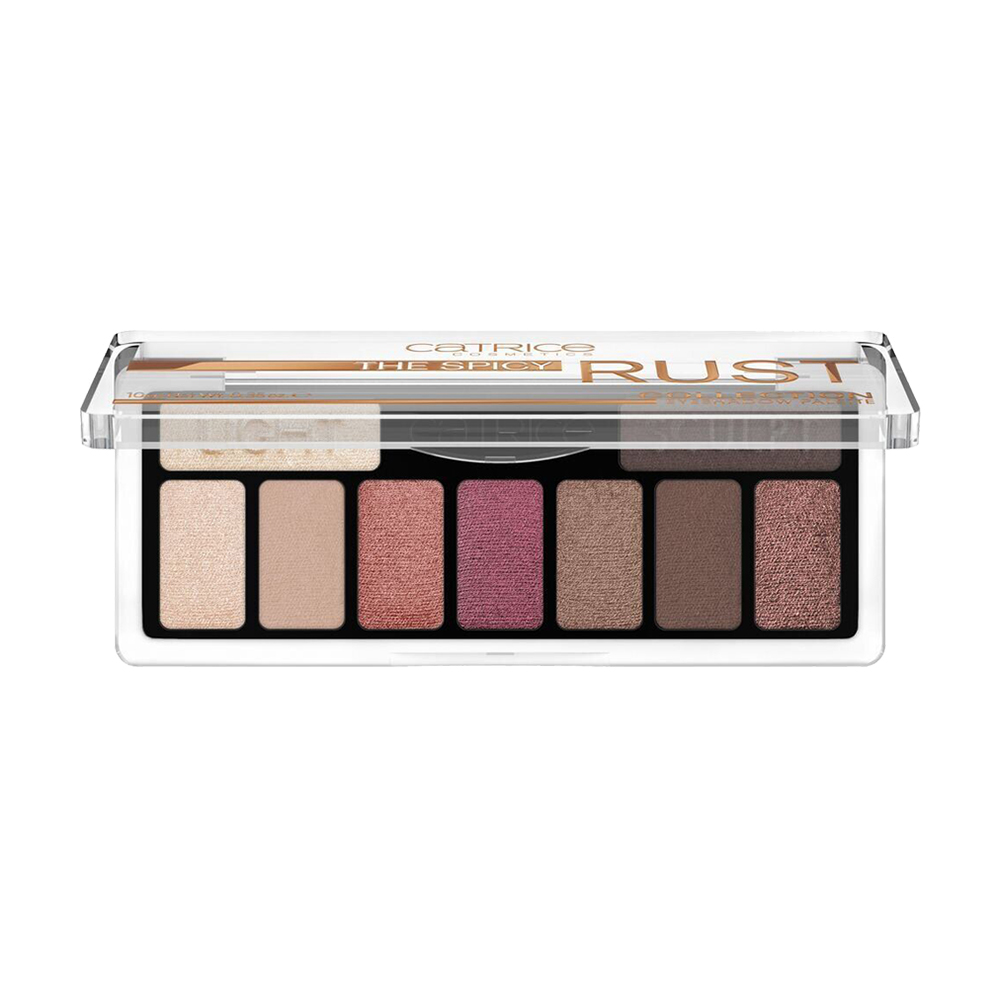 Палетка тіней для повік Catrice The Spicy Rust Collection Eyeshadow Palette 010 What Chai Sayin', 10 г
Палетка тіней для повік Catrice The Spicy Rust Collection Eyeshadow Palette 010 What Chai Sayin', 10 г