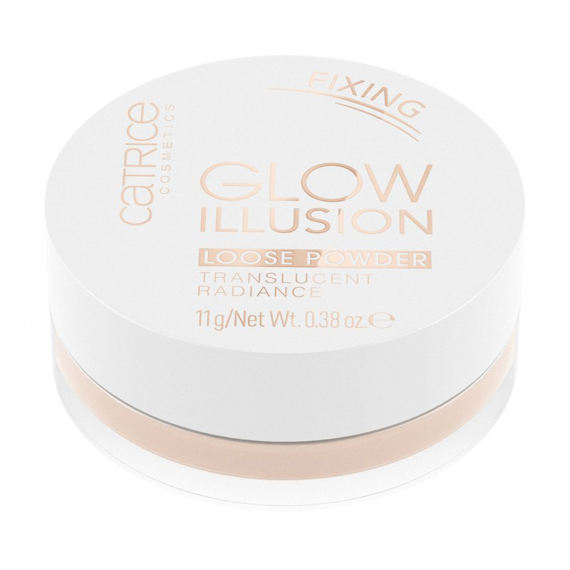 Розсипчаста пудра для фіксації Catrice Glow Illusion Loose Powder Translucent Radiance, 11 г
Розсипчаста пудра для фіксації Catrice Glow Illusion Loose Powder Translucent Radiance, 11 г