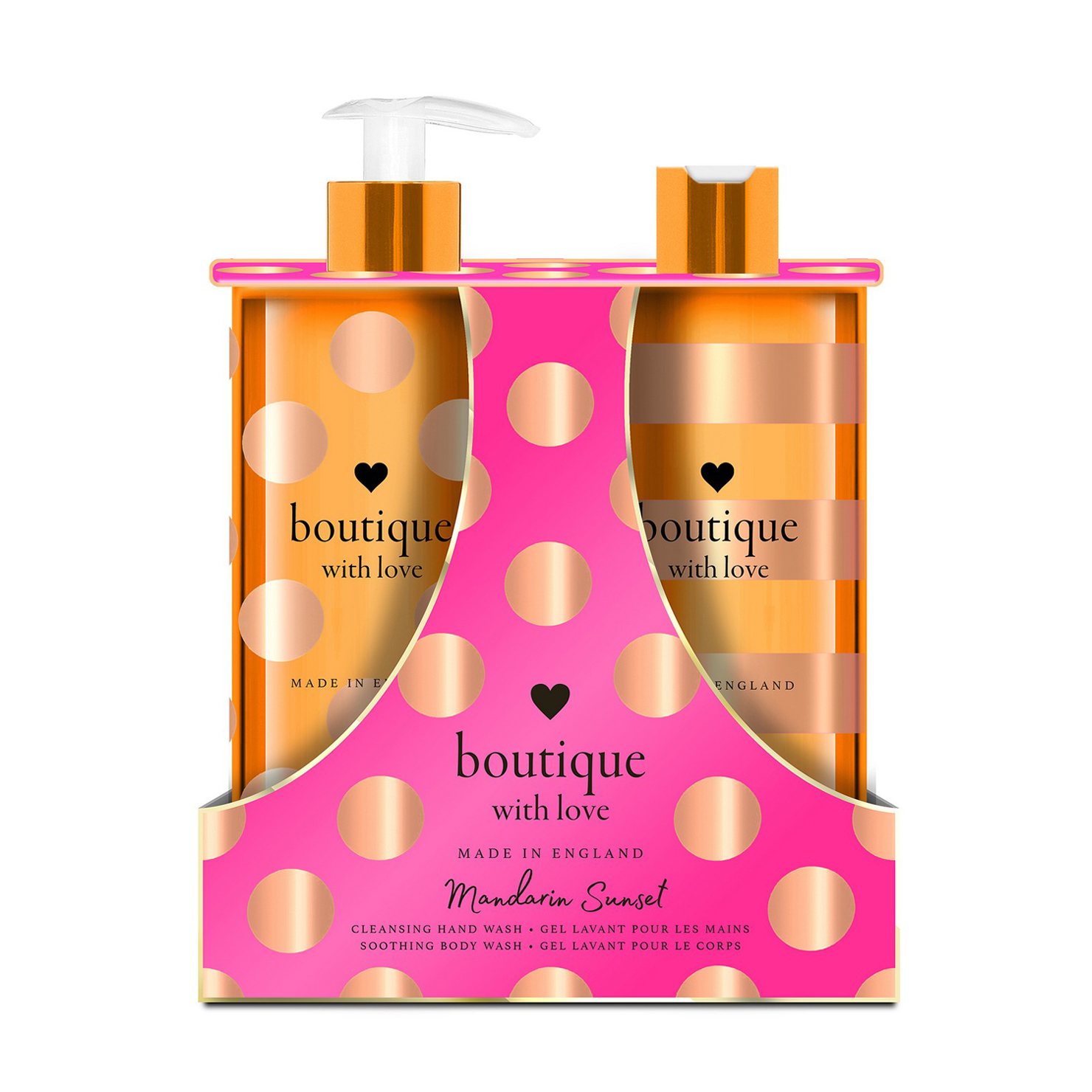 Подарунковий набір Grace Cole With Love Duo Mandarin Sunset (гель для душу, 500 мл + мило для рук рідке, 500 мл)
Подарунковий набір Grace Cole With Love Duo Mandarin Sunset (гель для душу, 500 мл + мило для рук рідке, 500 мл)