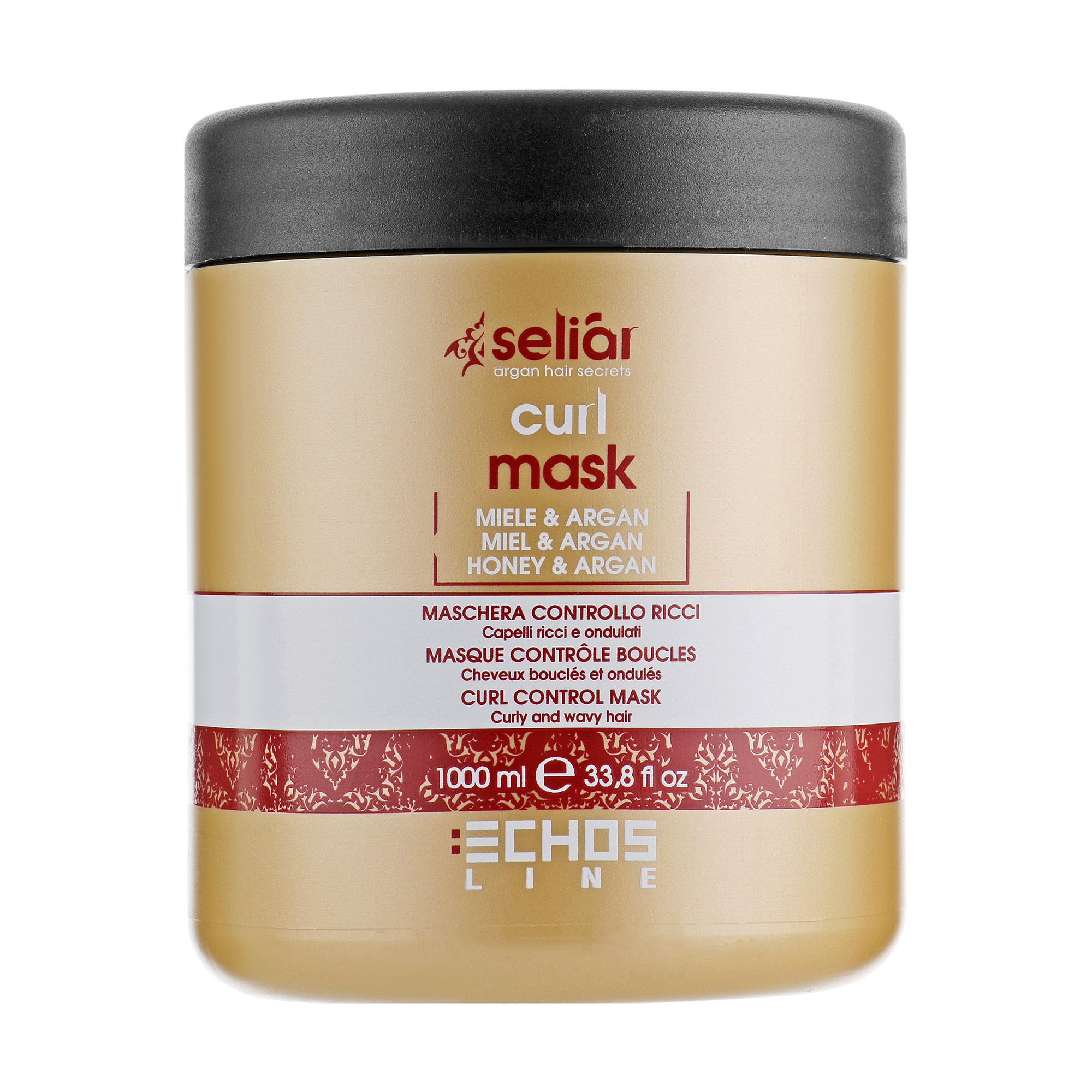 Маска Echosline Seliar Curl Mask для кучерявого волосся, з медом та аргановою олією, 1 л
Маска Echosline Seliar Curl Mask для кучерявого волосся, з медом та аргановою олією, 1 л