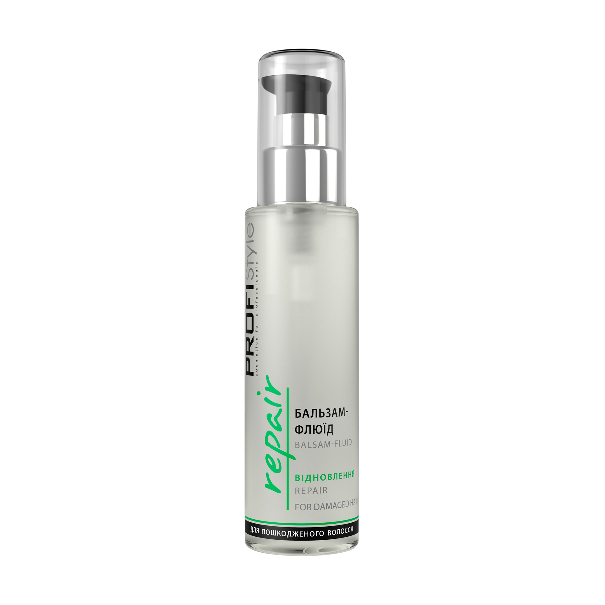 Уцінка! Відновлювальний бальзам-флюїд Profi Style Repair Balsam Fluid, для пошкодженого волосся, 100 мл
Уцінка! Відновлювальний бальзам-флюїд Profi Style Repair Balsam Fluid, для пошкодженого волосся, 100 мл