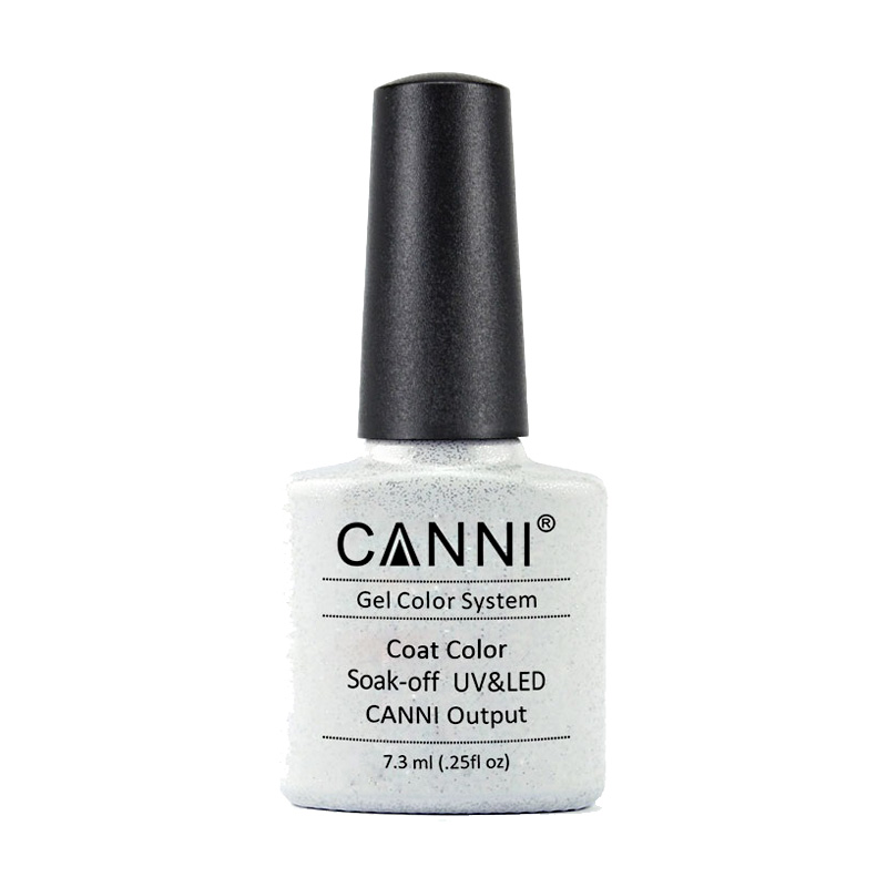 Уцінка! Гель-лак для нігтів Canni Gel Color System Color Coat Soak-off UV&LED 215 Дрібні сріблясті голографічні блискітки, 7.3 мл
Уцінка! Гель-лак для нігтів Canni Gel Color System Color Coat Soak-off UV&LED 215 Дрібні сріблясті голографічні блискітки, 7.3 мл