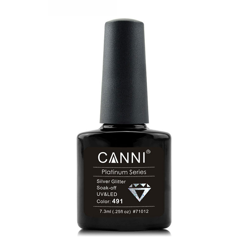 Гель-лак рідка фольга Canni Platinum Series Soak-off UV&LED 491 голографічне срібло, 7.3 мл
Гель-лак рідка фольга Canni Platinum Series Soak-off UV&LED 491 голографічне срібло, 7.3 мл
