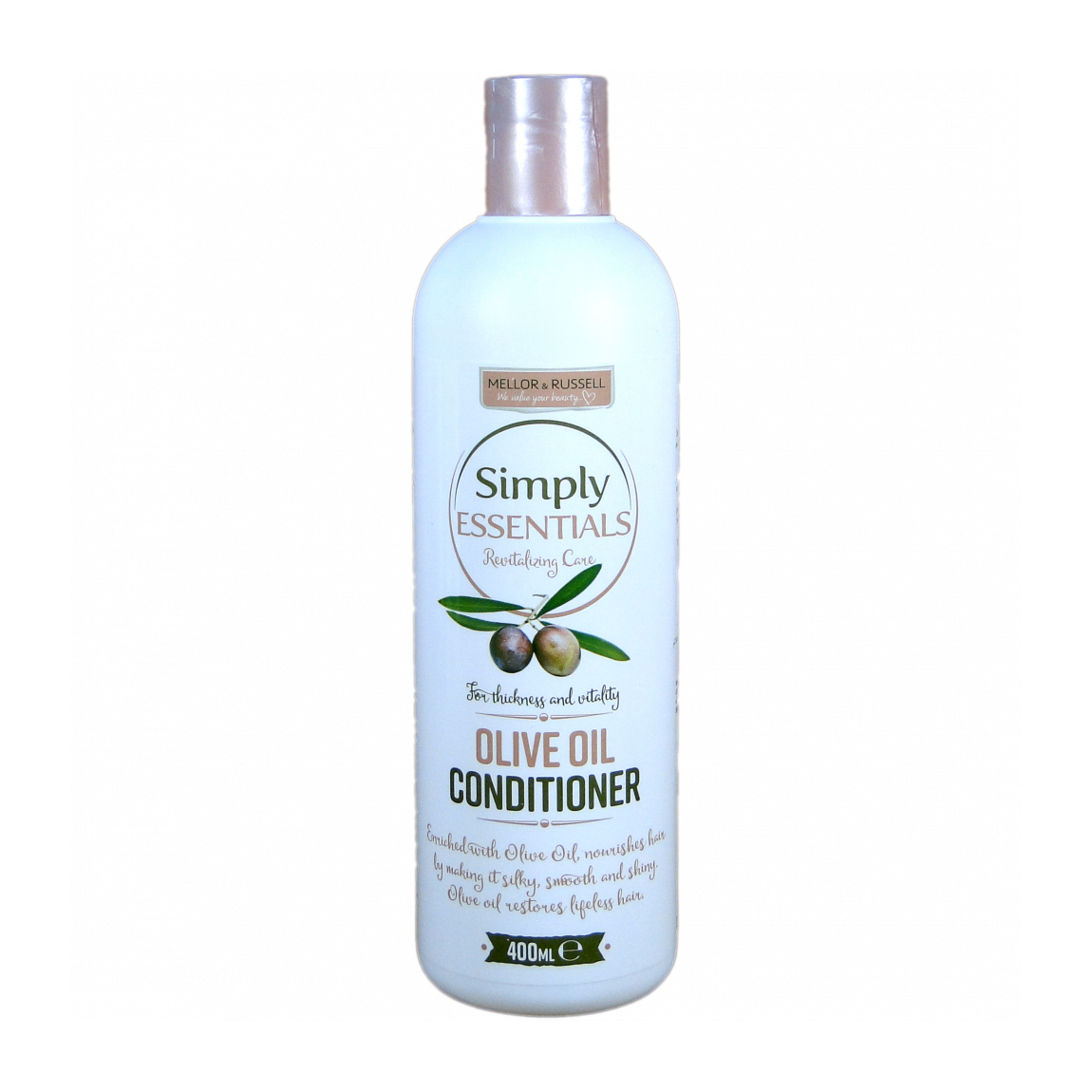 Кондиціонер Simply Essentials для об'єму та енергії волосся, відновлювальний з олією оливи, 400 мл
Кондиціонер Simply Essentials для об'єму та енергії волосся, відновлювальний з олією оливи, 400 мл