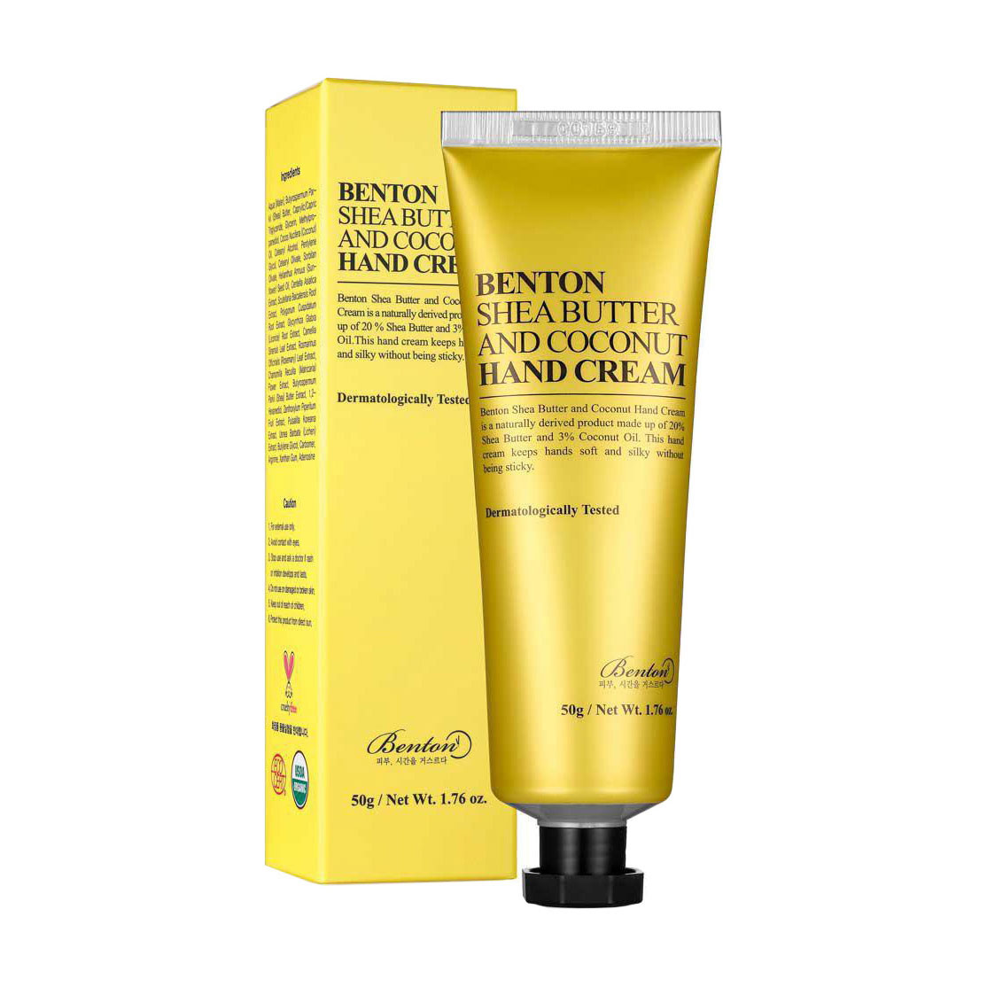 Уцінка! Крем для рук Benton Shea Butter and Coconut Hand Cream з олією ши та кокосом, 50 г
Уцінка! Крем для рук Benton Shea Butter and Coconut Hand Cream з олією ши та кокосом, 50 г