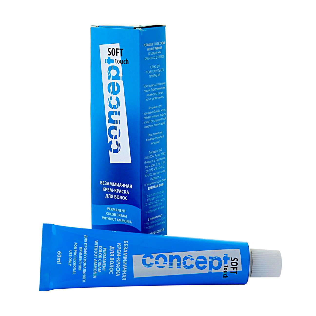 Безаміачна крем-фарба для волосся Concept Soft Touch Permanent Color Cream 5.7 Темний шоколад, 60 мл
Безаміачна крем-фарба для волосся Concept Soft Touch Permanent Color Cream 5.7 Темний шоколад, 60 мл