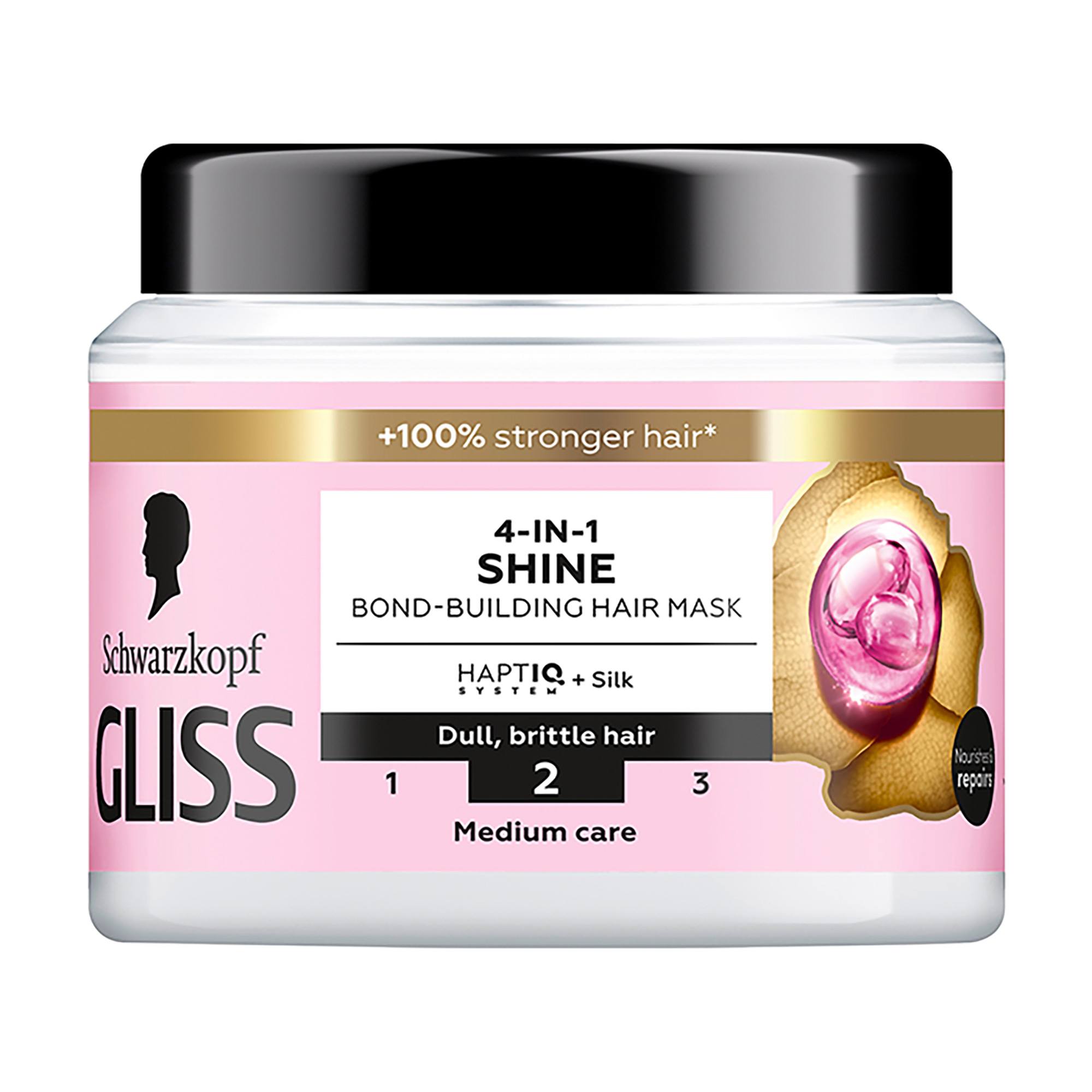 Маска Gliss Performance Treat 4 в 1 Блиск, для пошкодженого та фарбованого волосся, 400 мл
Маска Gliss Performance Treat 4 в 1 Блиск, для пошкодженого та фарбованого волосся, 400 мл
