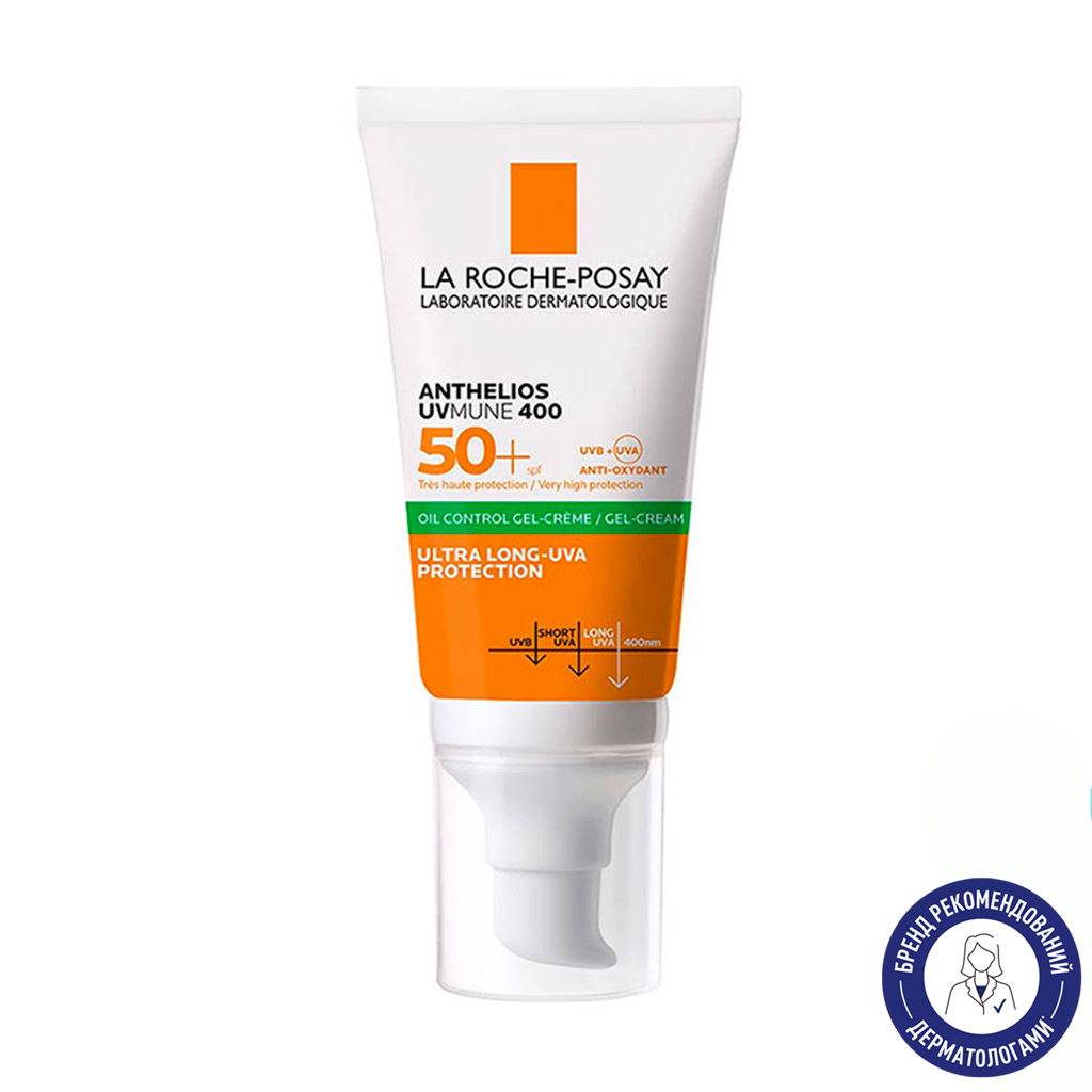 Уцінка! Сонцезахисний крем-гель для обличчя La Roche-Posay Anthelios XL Gel-Crema SPF 50+ матувальний, 50 мл
Уцінка! Сонцезахисний крем-гель для обличчя La Roche-Posay Anthelios XL Gel-Crema SPF 50+ матувальний, 50 мл