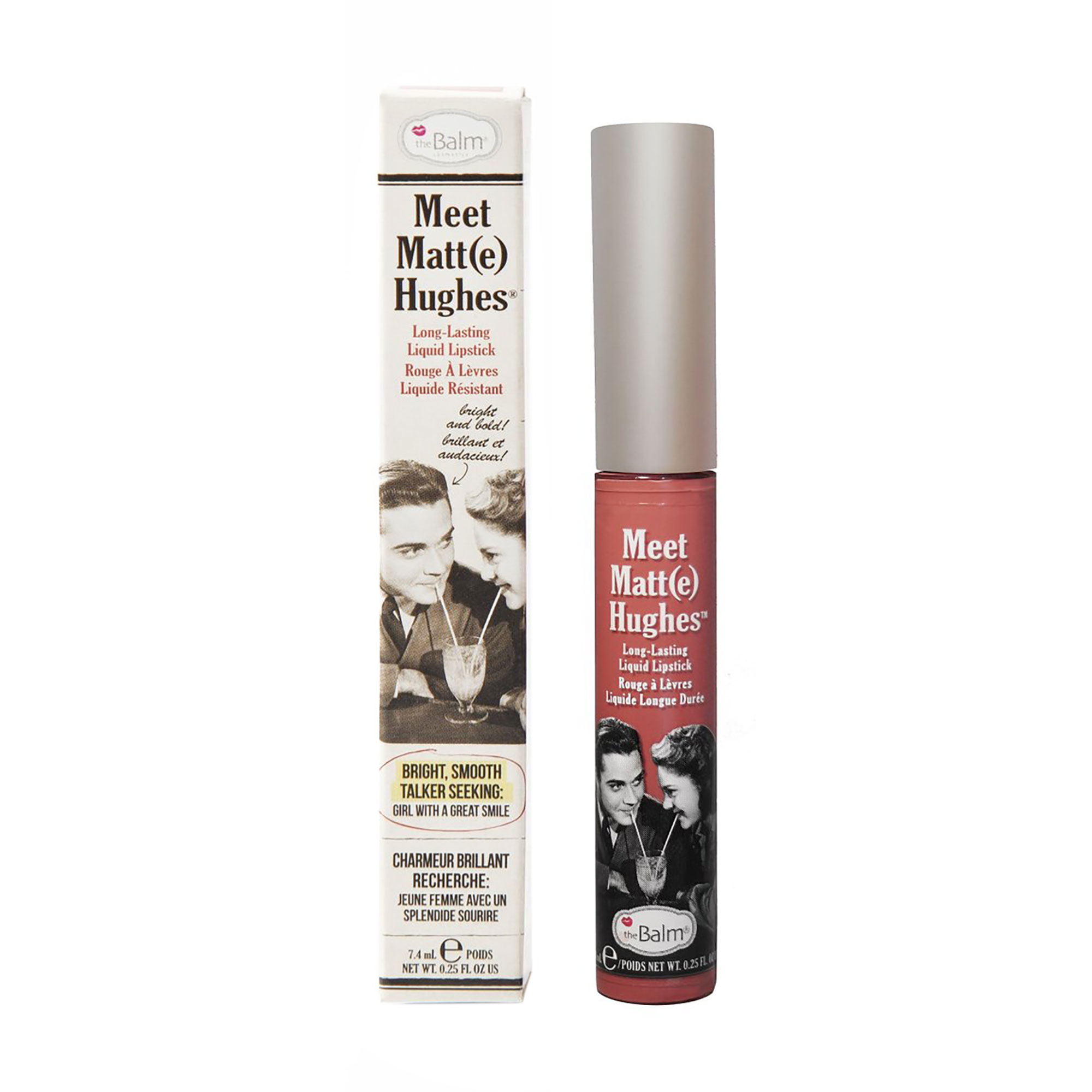 Уцінка! Рідка матова помада theBalm Meet Matt(e) Hughes Long-Lasting Liquid Lipstick, Doting, 7.4 мл
Уцінка! Рідка матова помада theBalm Meet Matt(e) Hughes Long-Lasting Liquid Lipstick, Doting, 7.4 мл