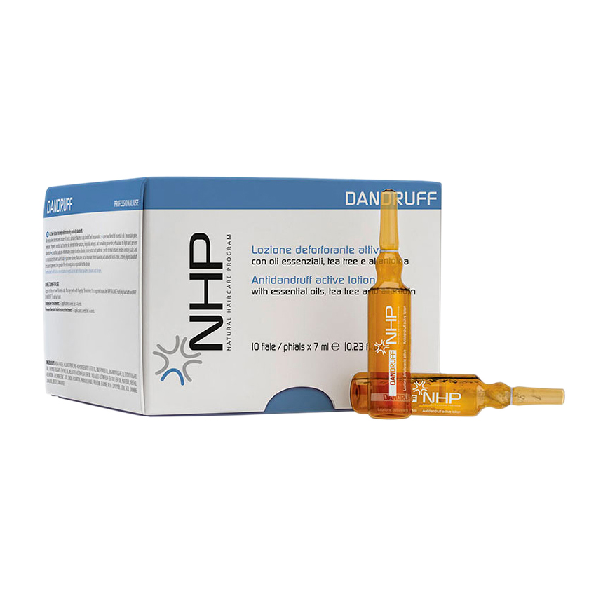 Активний лосьйон NHP Anti-Dandruff проти лупи, з ефірними оліями, чайним деревом і алантоїном, 10*7 мл
Активний лосьйон NHP Anti-Dandruff проти лупи, з ефірними оліями, чайним деревом і алантоїном, 10*7 мл