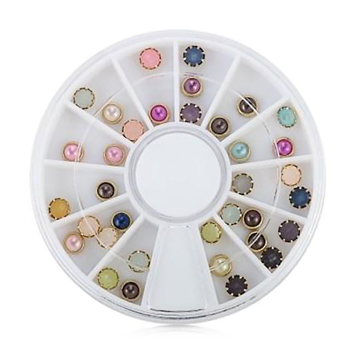 Декор для нігтів Avenir Cosmetics Перлини в кільці, в контейнері карусель, ассорті
Декор для нігтів Avenir Cosmetics Перлини в кільці, в контейнері карусель, ассорті