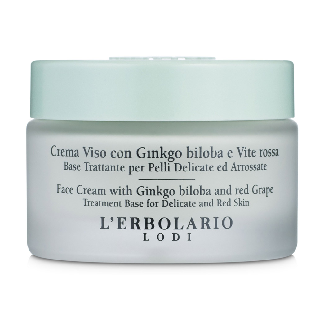 Уцінка! Крем для обличчя L'Erbolario Crema Viso al Ginkgo Biloba e Alla Vite Rossa на основі гінкго білоби та червоного винограду, 50 мл
Уцінка! Крем для обличчя L'Erbolario Crema Viso al Ginkgo Biloba e Alla Vite Rossa на основі гінкго білоби та червоного винограду, 50 мл