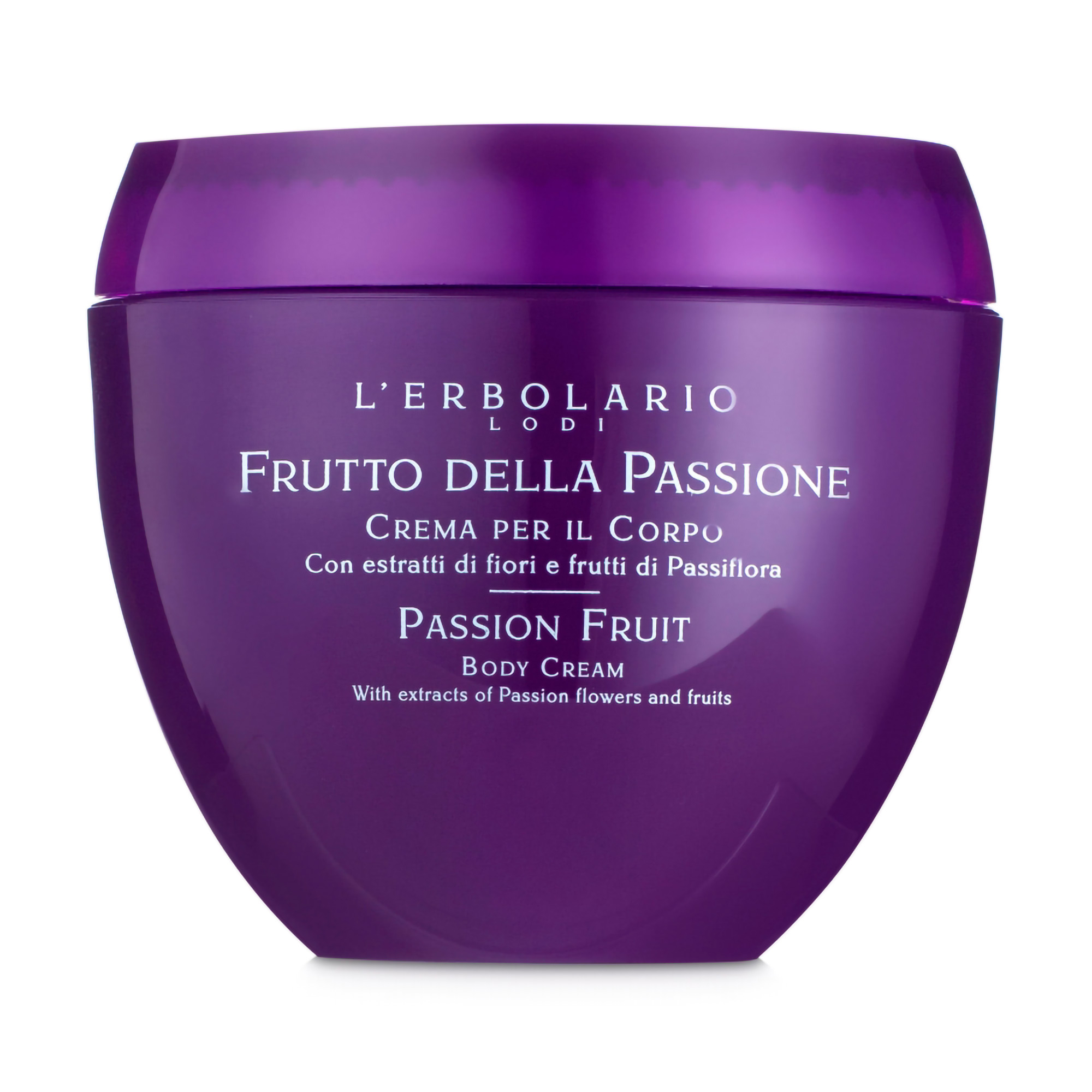 Ароматизований крем для тіла L'Erbolario Frutto Della Passione Passion Fruit Body Cream Плоди пасифлори, 200 мл
Ароматизований крем для тіла L'Erbolario Frutto Della Passione Passion Fruit Body Cream Плоди пасифлори, 200 мл