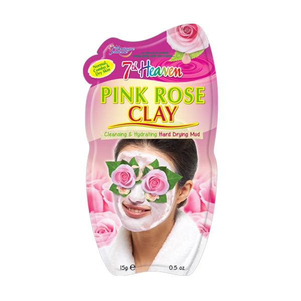 Глиняна маска для обличчя 7th Heaven Pink Rose Clay Hard Drying Mud Дамаська троянда, 20 г
Глиняна маска для обличчя 7th Heaven Pink Rose Clay Hard Drying Mud Дамаська троянда, 20 г