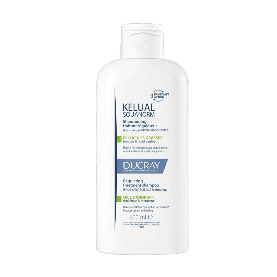 Шампунь для волосся Ducray Squanorm Oily Dandruff проти жирної лупи, 200 мл
Шампунь для волосся Ducray Squanorm Oily Dandruff проти жирної лупи, 200 мл