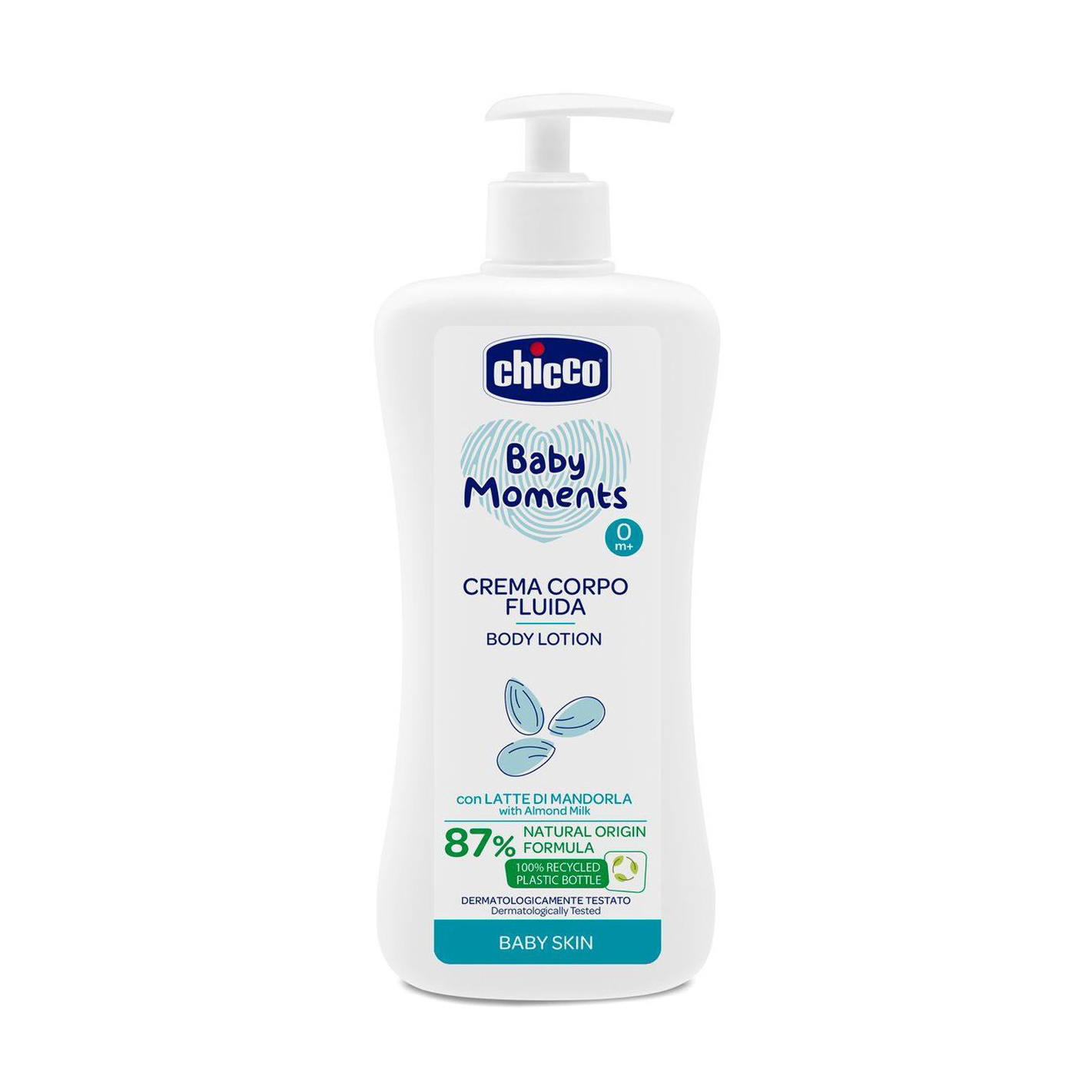 Дитячий лосьйон для тіла Chicco Body Lotion без парабенів, 500 мл
Дитячий лосьйон для тіла Chicco Body Lotion без парабенів, 500 мл