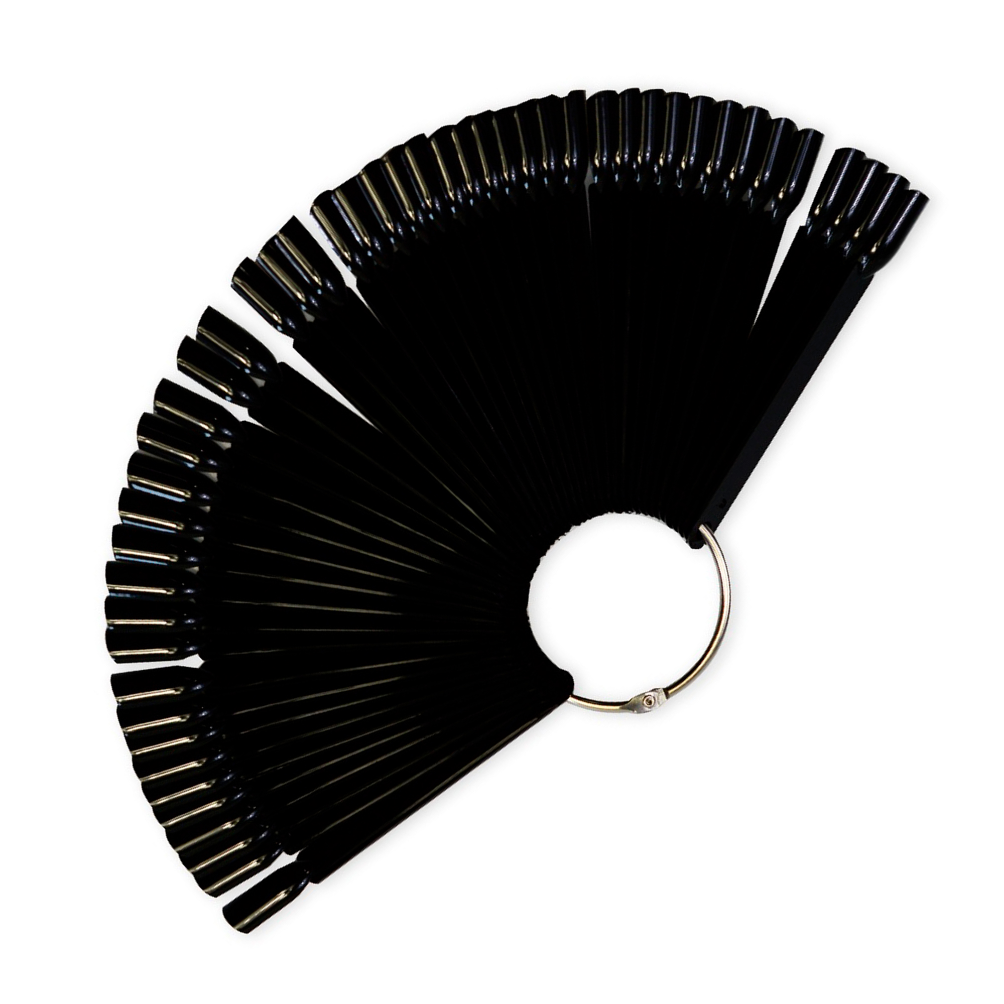 Чорні типси для гель-лаків на кільці Canni, 50 шт
Чорні типси для гель-лаків на кільці Canni, 50 шт