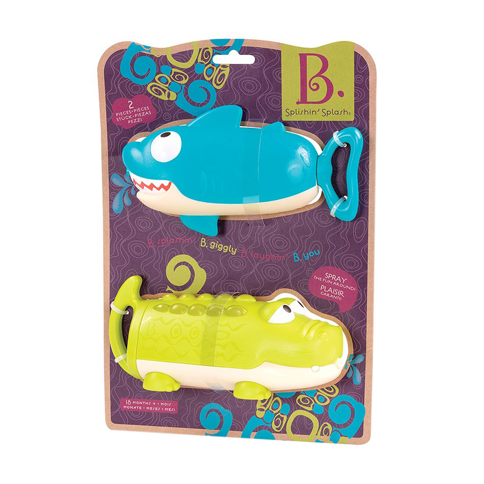 Ігровий набір для гри з водою Battat Плиск та плюх, 2 водних пістолета, від 1.5 року (BX1551Z)
Ігровий набір для гри з водою Battat Плиск та плюх, 2 водних пістолета, від 1.5 року (BX1551Z)