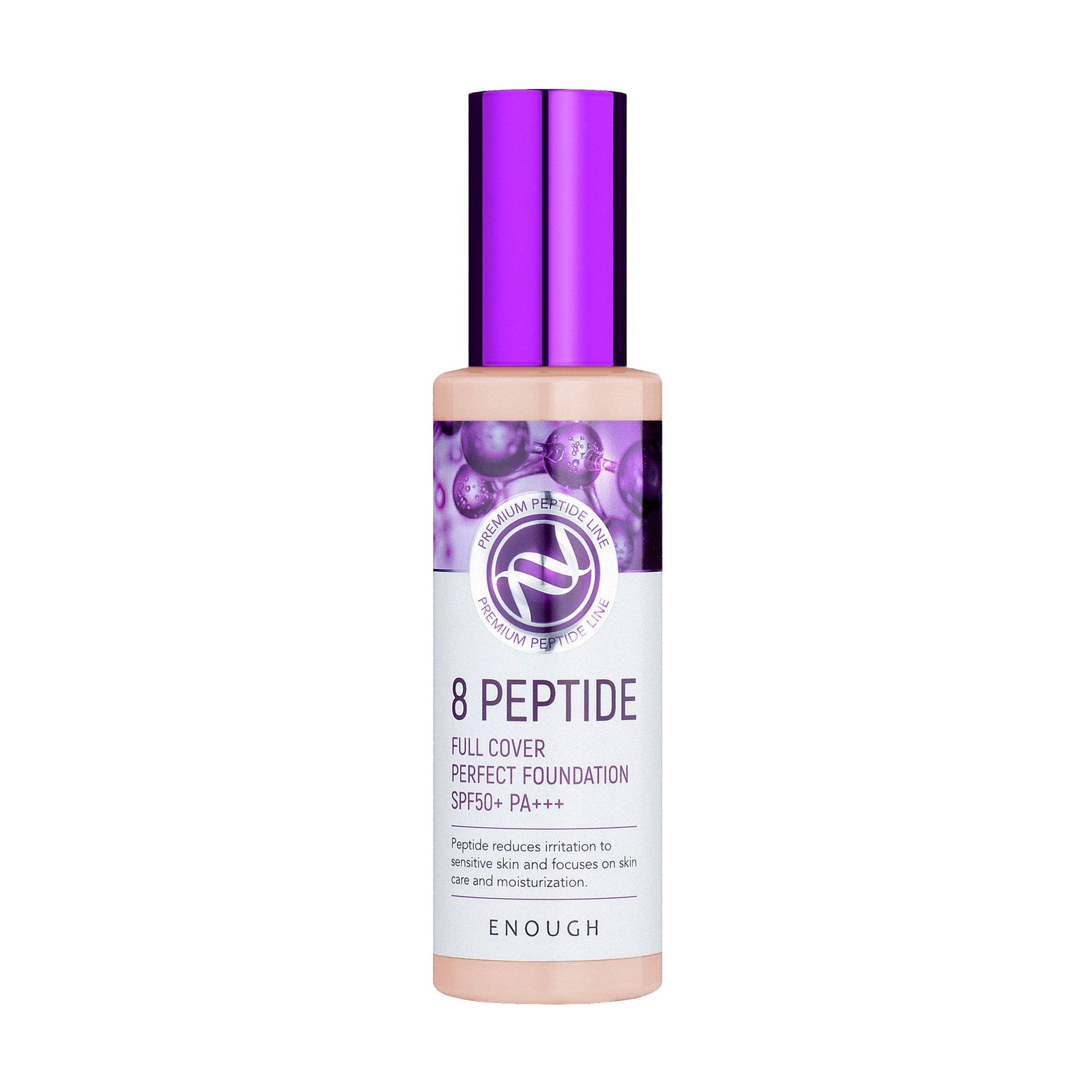 Уцінка! Тональна основа для обличчя Enough 8 Peptide Full Cover Perfect Foundation SPF 50+ PA+++ тон 13, з пептидами, 100 мл
Уцінка! Тональна основа для обличчя Enough 8 Peptide Full Cover Perfect Foundation SPF 50+ PA+++ тон 13, з пептидами, 100 мл