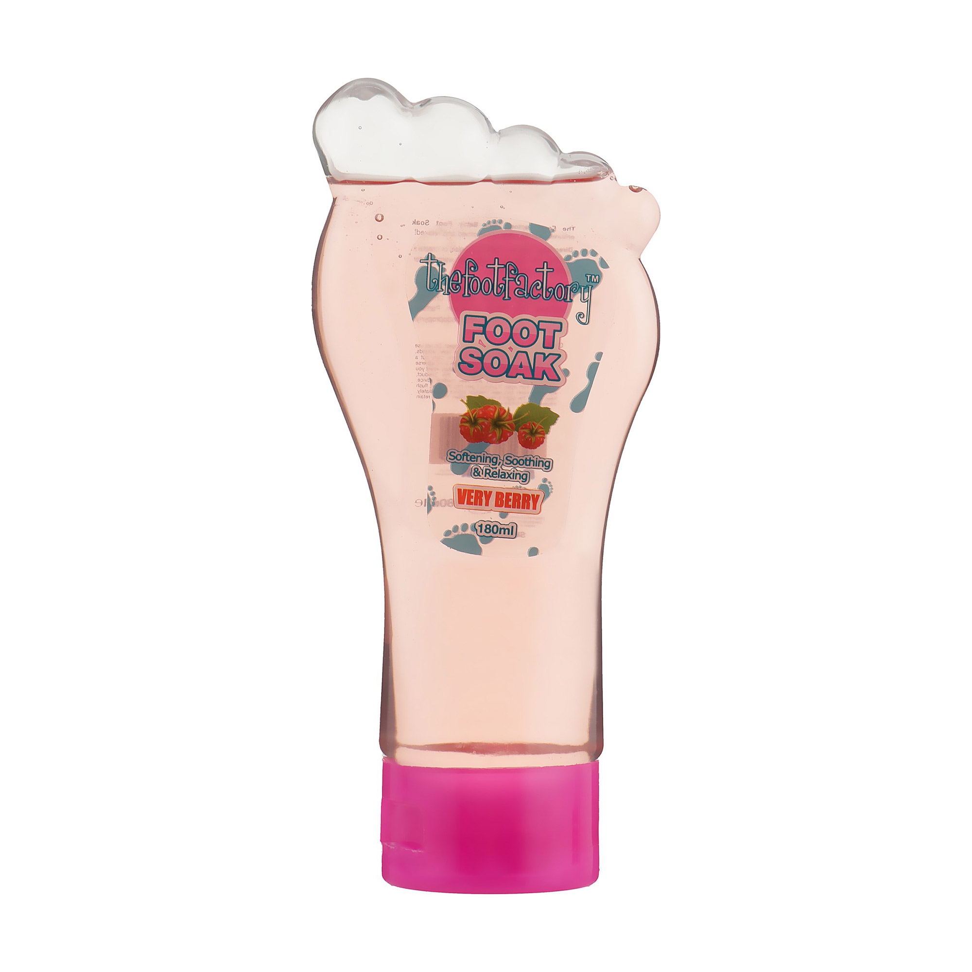 Ванночка для ніг The Foot Factory Very Berry Foot Soak, 180 мл
Ванночка для ніг The Foot Factory Very Berry Foot Soak, 180 мл