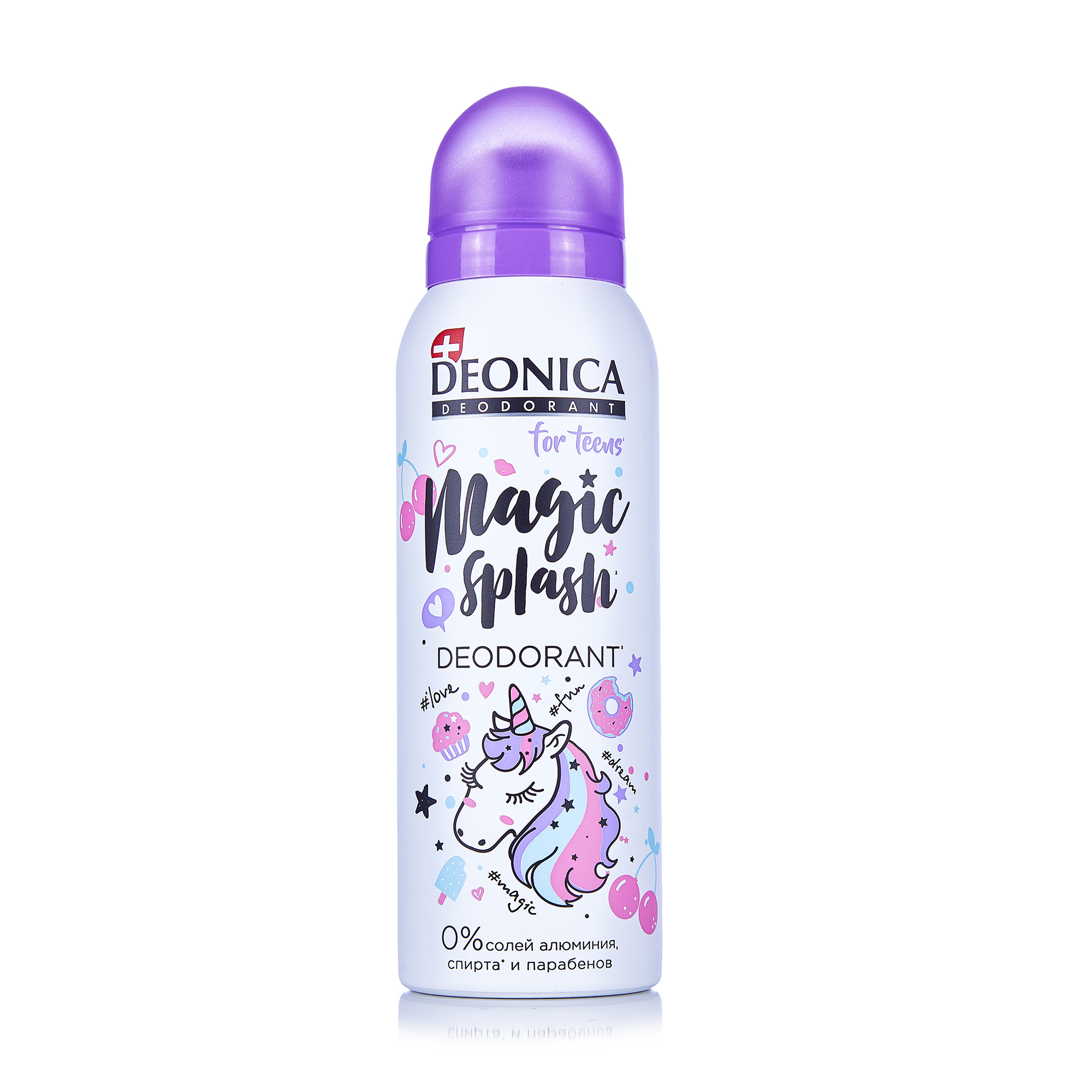 Дитячий дезодорант спрей DEONICA For Teen's Magic Splash від 8 років, для дівчаток, 125 мл
Дитячий дезодорант спрей DEONICA For Teen's Magic Splash від 8 років, для дівчаток, 125 мл