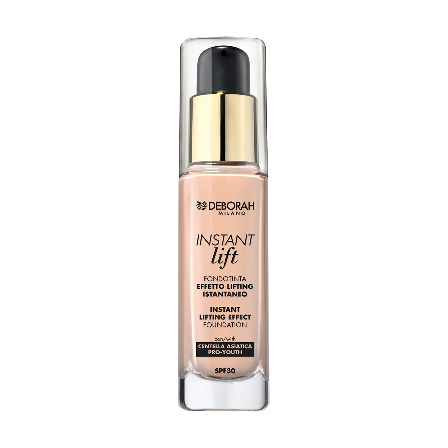 Тональна основа для обличчя Deborah Instant Lift Foundation SPF 30, з ліфтинг ефектом, 0 Fair Rose, 30 мл
Тональна основа для обличчя Deborah Instant Lift Foundation SPF 30, з ліфтинг ефектом, 0 Fair Rose, 30 мл